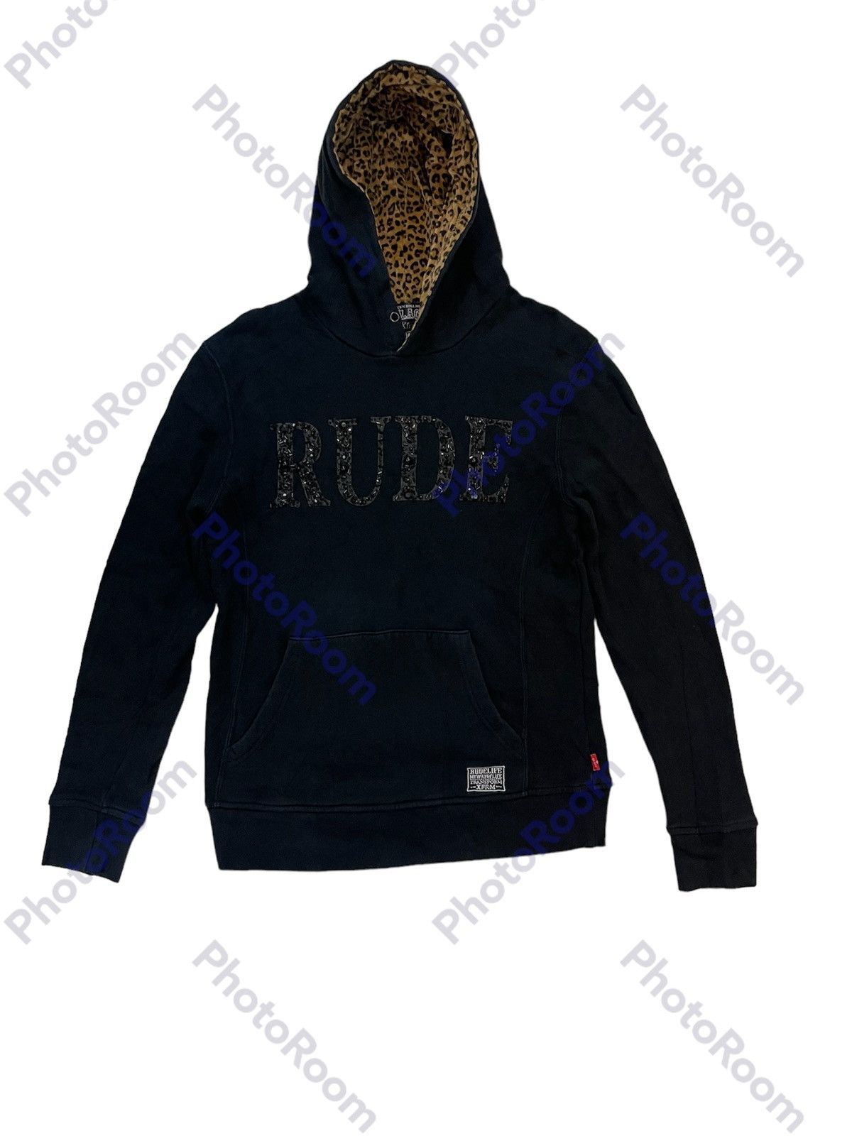 Black Label × Japanese Brand × Rude Black Label X Xfrm Hoodie Size US S / EU 44-46 / 1 - 2 Thumbnail