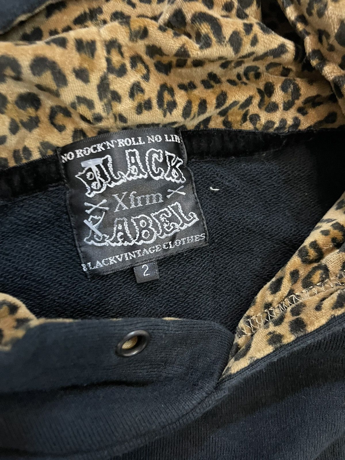 Black Label × Japanese Brand × Rude Black Label X Xfrm Hoodie Size US S / EU 44-46 / 1 - 10 Thumbnail