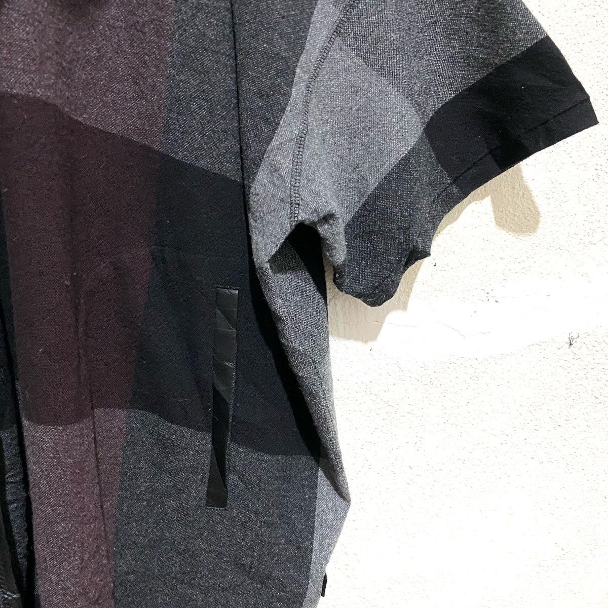 Japanese Brand Vintage K.T kiyoko Takase Wool Pancho Cape Free Size Size US XXL / EU 58 / 5 - 5 Thumbnail