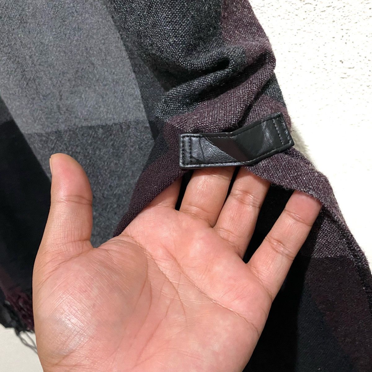 Japanese Brand Vintage K.T kiyoko Takase Wool Pancho Cape Free Size Size US XXL / EU 58 / 5 - 8 Thumbnail