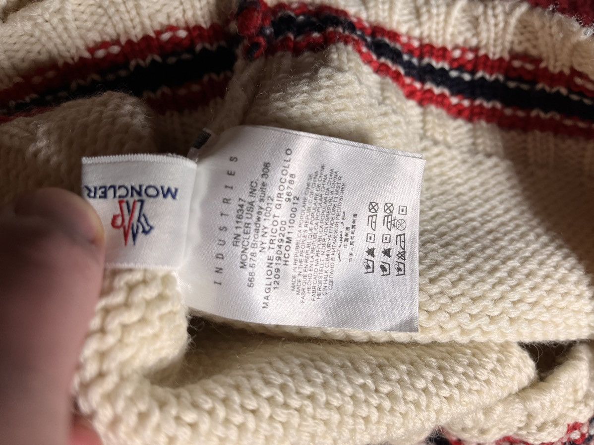 Moncler Moncler Christmas 🍷Sweater jacquard knitwear cardigan Size US L / EU 52-54 / 3 - 7 Thumbnail