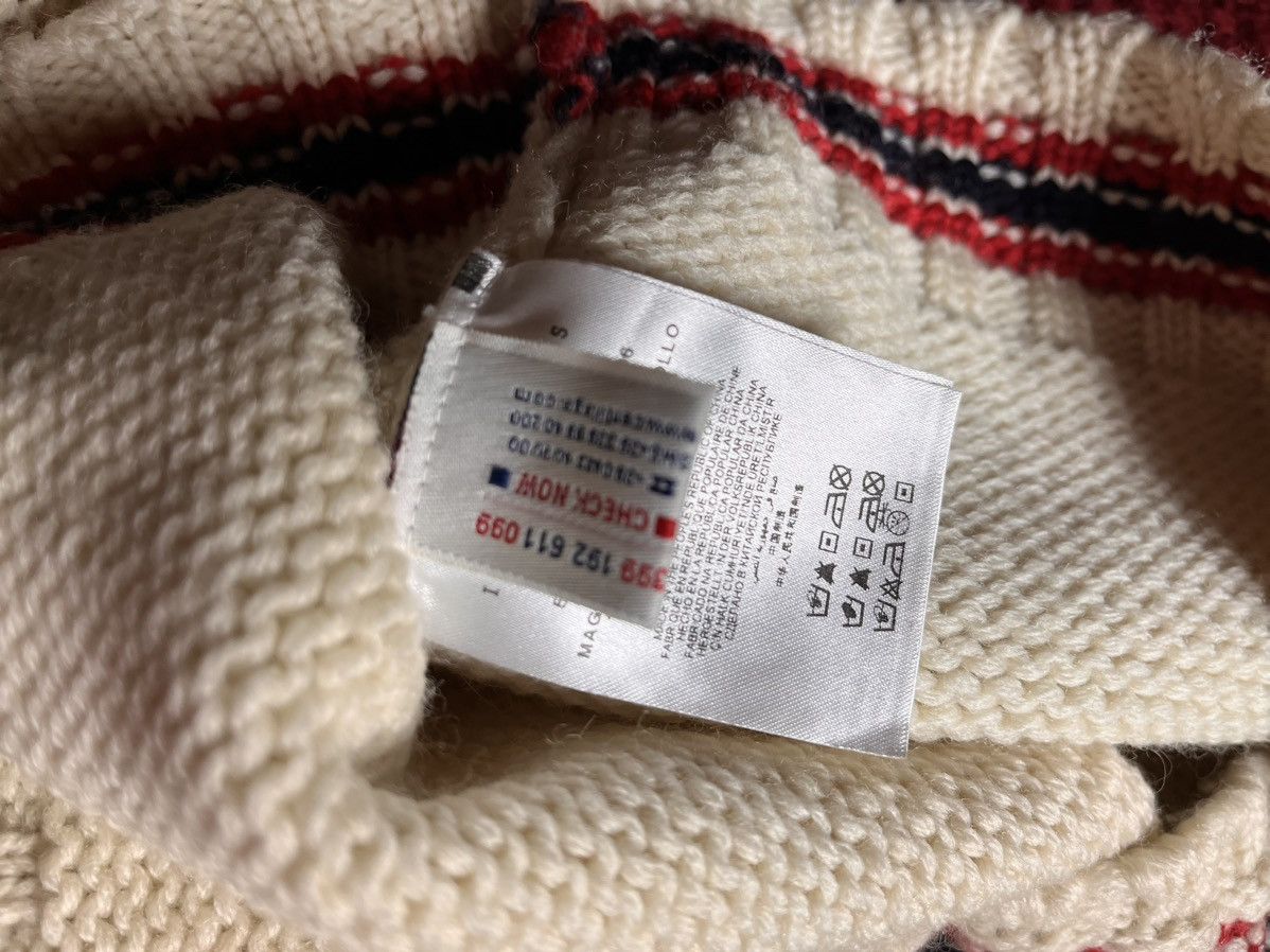 Moncler Moncler Christmas 🍷Sweater jacquard knitwear cardigan Size US L / EU 52-54 / 3 - 8 Thumbnail