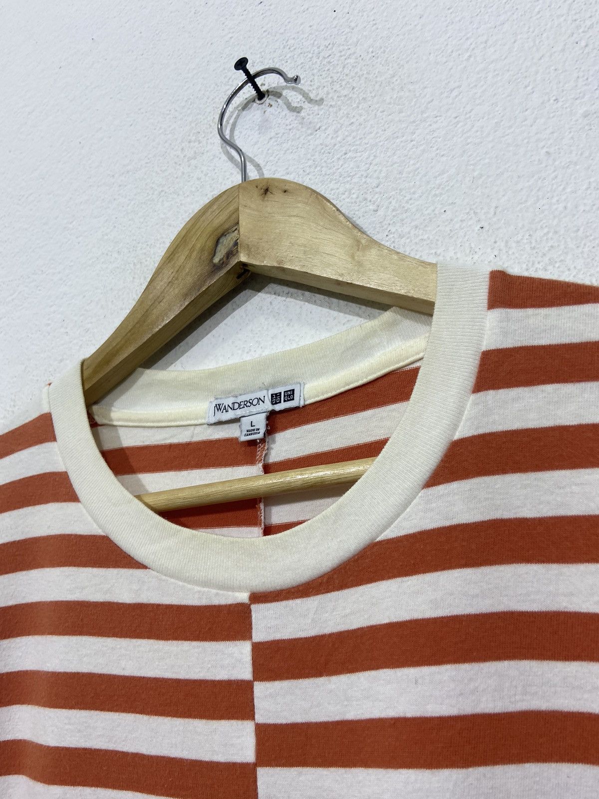 JW Anderson × Uniqlo J.W Anderson Uniqlo Stripe Tshirt Size US L / EU 52-54 / 3 - 4 Thumbnail