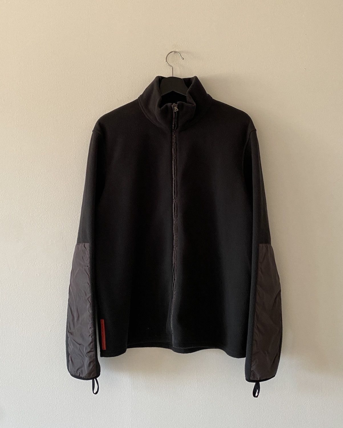 Prada Prada sport high neck fleece jacket | Grailed
