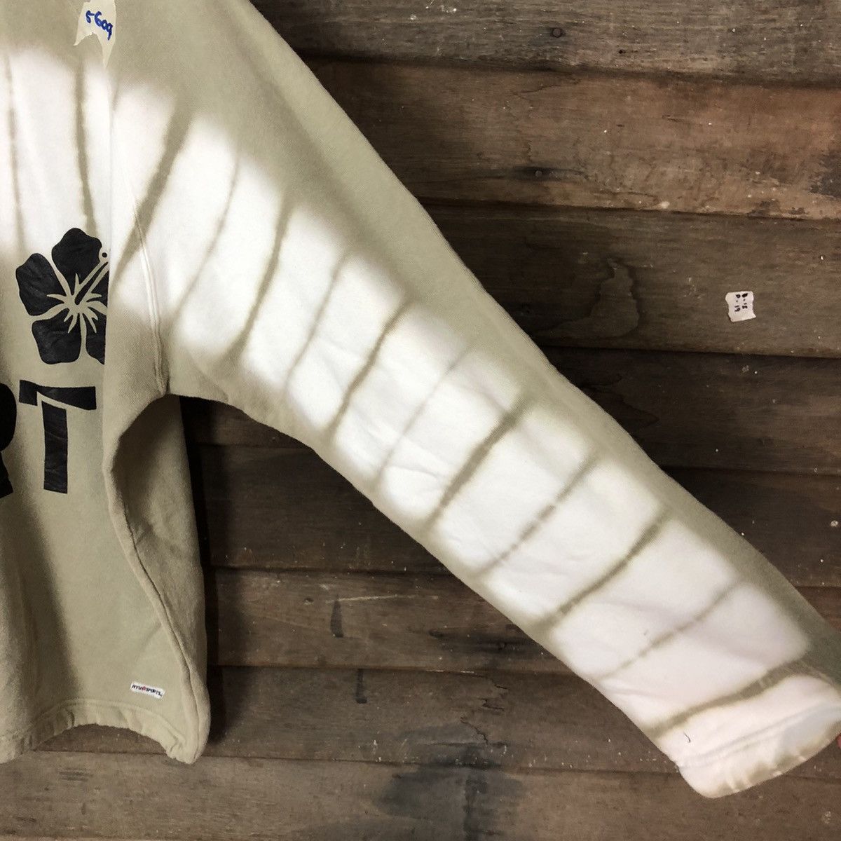 Japanese Brand Ryu Sport Tie Die Brown Sweatshirt #5609 Size US XL / EU 56 / 4 - 10 Thumbnail