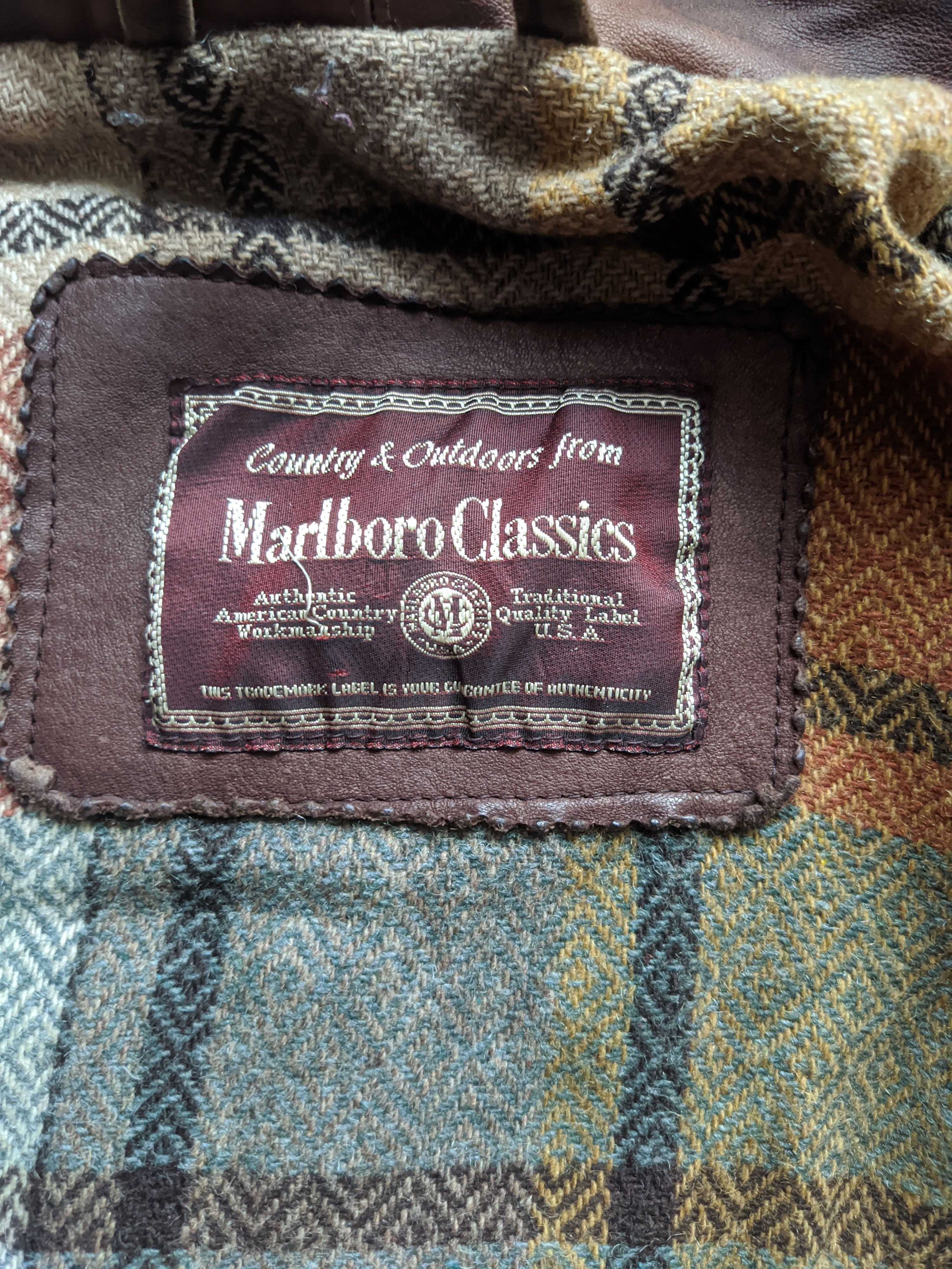 Marlboro × Marlboro Classics × Marlboro Unlimited Vintage Marlboro Classics Jacket Size US XL / EU 56 / 4 - 9 Thumbnail