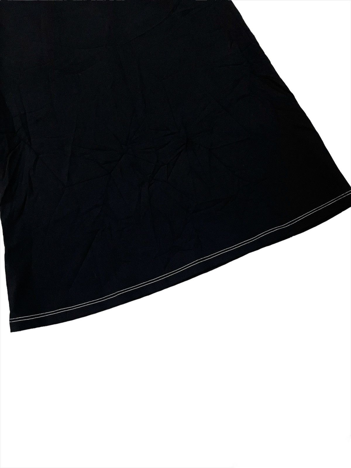 Y's × Yohji Yamamoto Y’s Yohji Yamamoto 100% Laine Wool Black Skirt Size 28" / US 6 / IT 42 - 4 Thumbnail