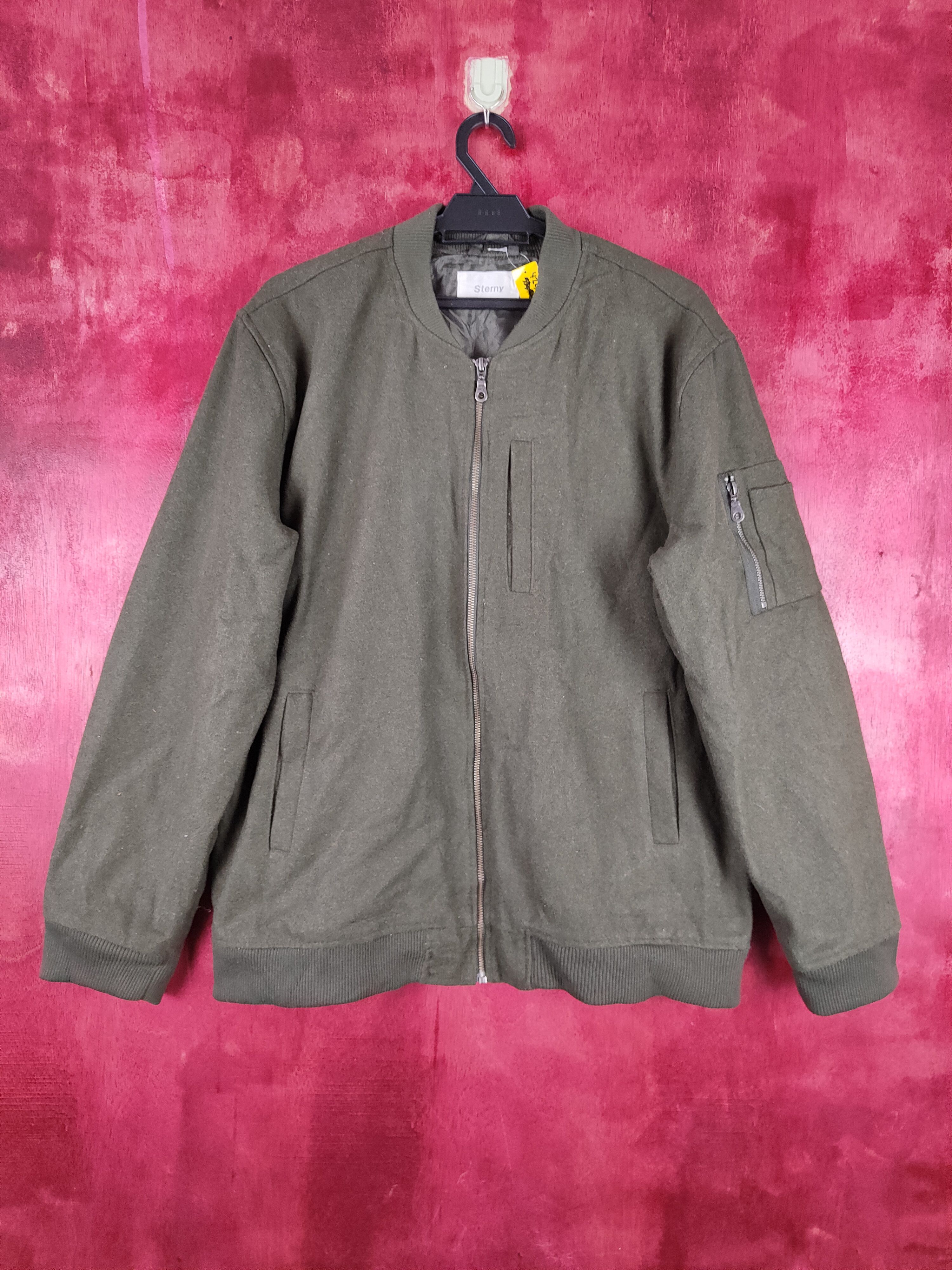 Japanese Brand Sterny vintage jacket plain japan #4243 Size US XL / EU 56 / 4 - 1 Thumbnail