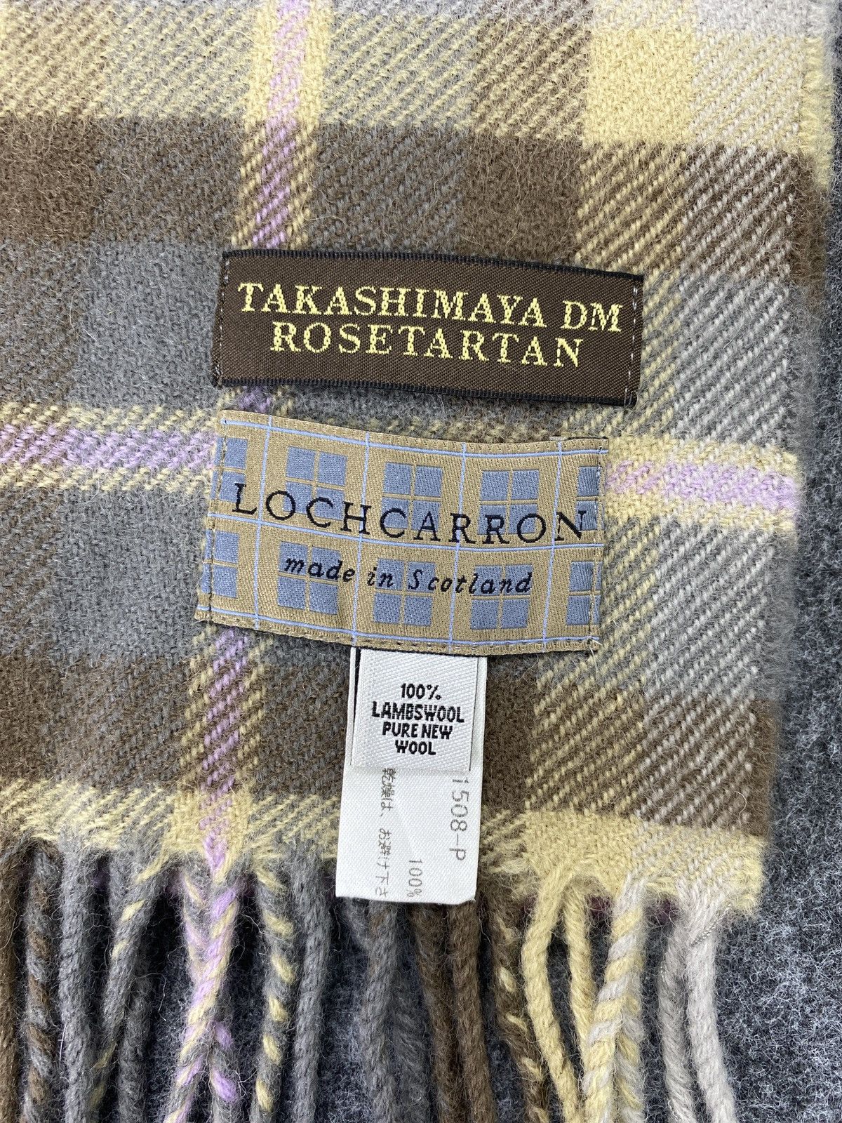 Other TAKASHIMAYA DM ROSETARTANS carf/Muffler -T042 Size ONE SIZE - 4 Thumbnail