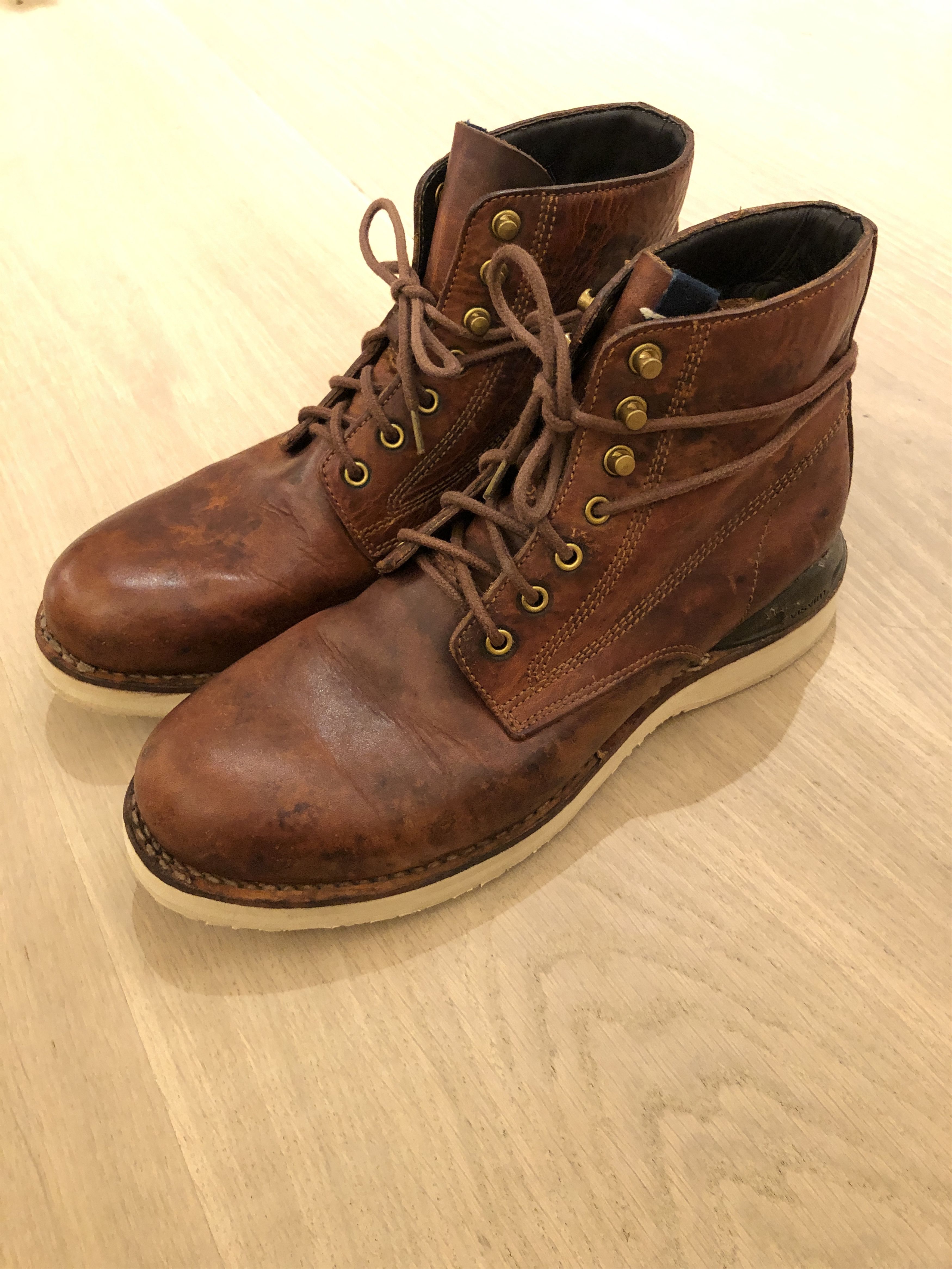 Visvim ICT Virgil Boots Mud Dyed