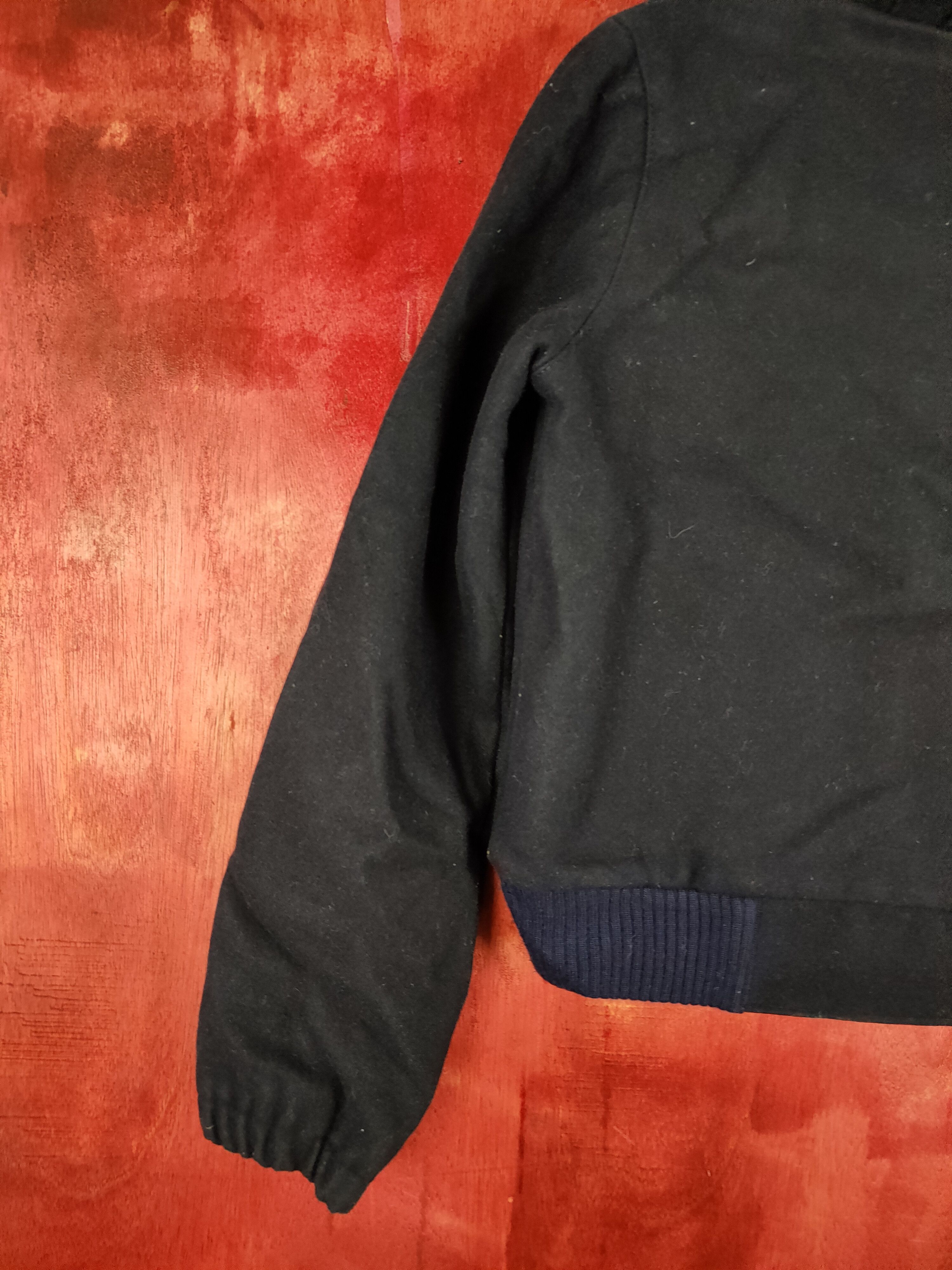 Japanese Brand Ivana Helsinki hoodie Dark Blue jacket #4244 Size XS / US 0-2 / IT 36-38 - 9 Thumbnail