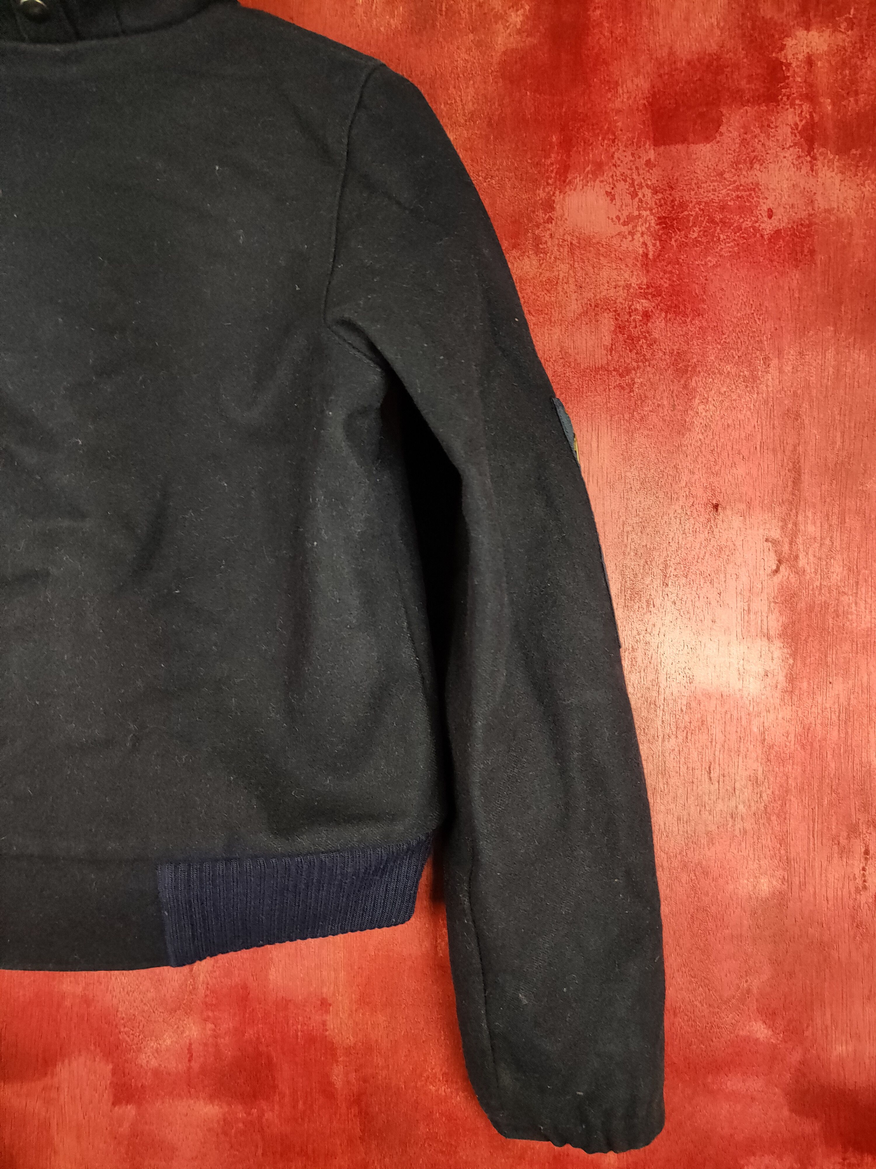 Japanese Brand Ivana Helsinki hoodie Dark Blue jacket #4244 Size XS / US 0-2 / IT 36-38 - 10 Thumbnail