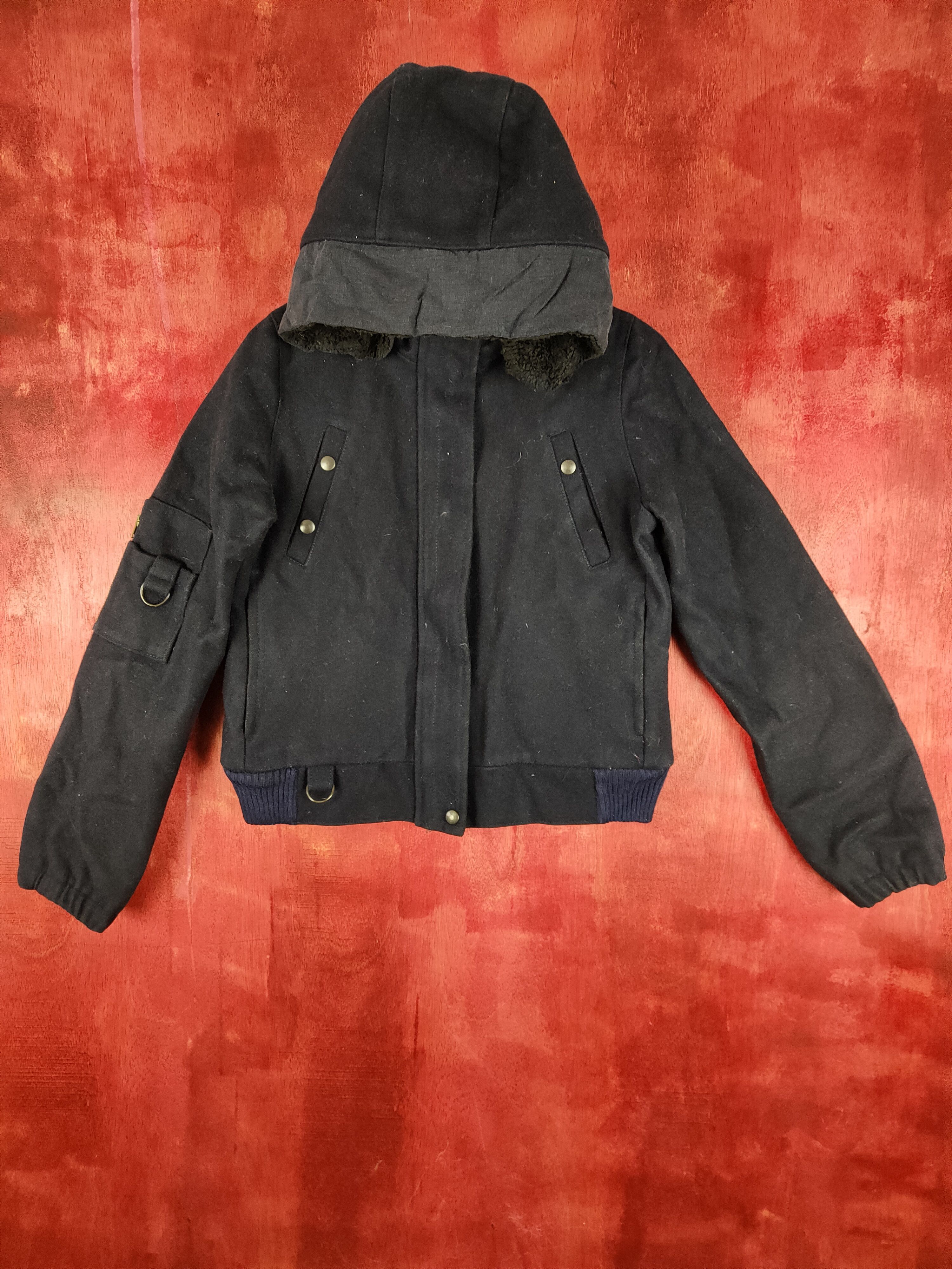 Ivana Helsinki hoodie Dark Blue jacket #4244