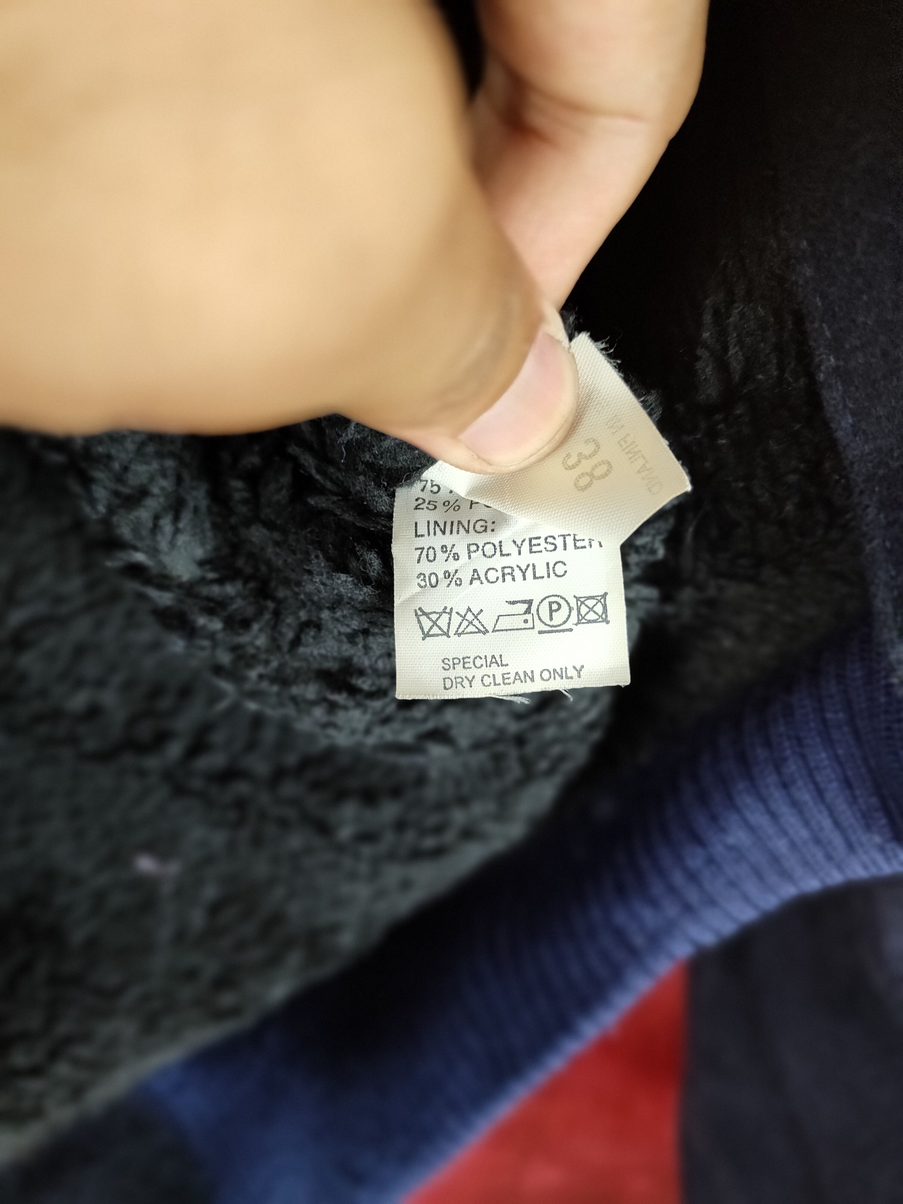 Japanese Brand Ivana Helsinki hoodie Dark Blue jacket #4244 Size XS / US 0-2 / IT 36-38 - 13 Thumbnail