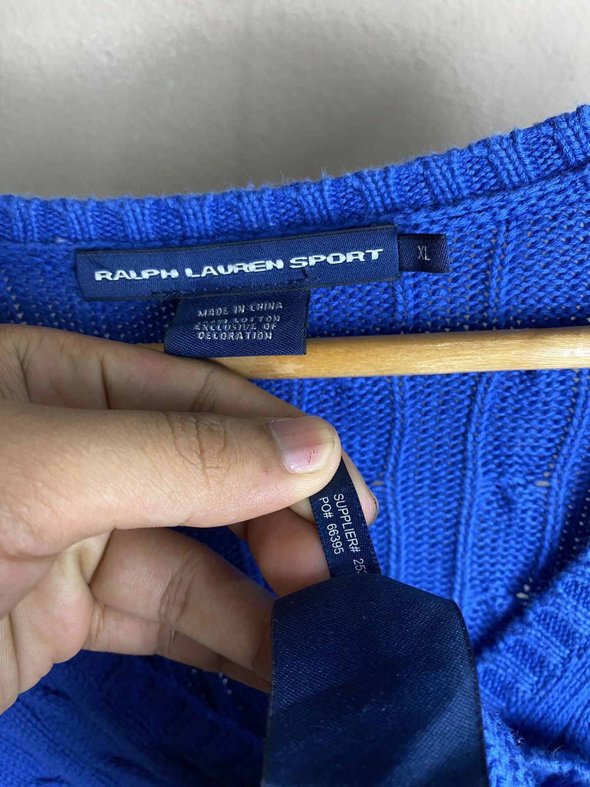 Ralph Lauren Sport Ralph Lauren Sport Knitwear V Neck Size S / US 4 / IT 40 - 7 Thumbnail