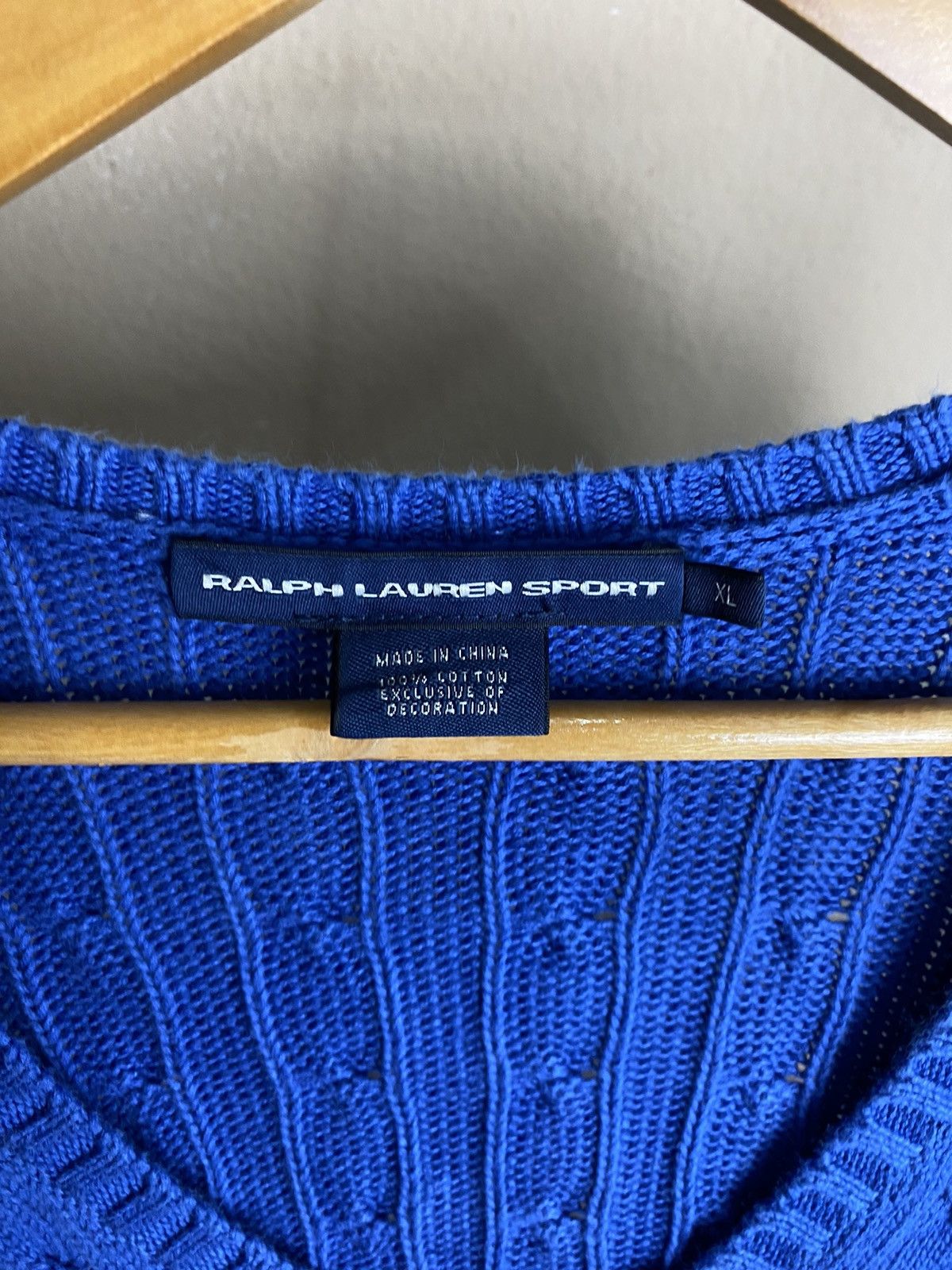 Ralph Lauren Sport Ralph Lauren Sport Knitwear V Neck Size S / US 4 / IT 40 - 5 Thumbnail