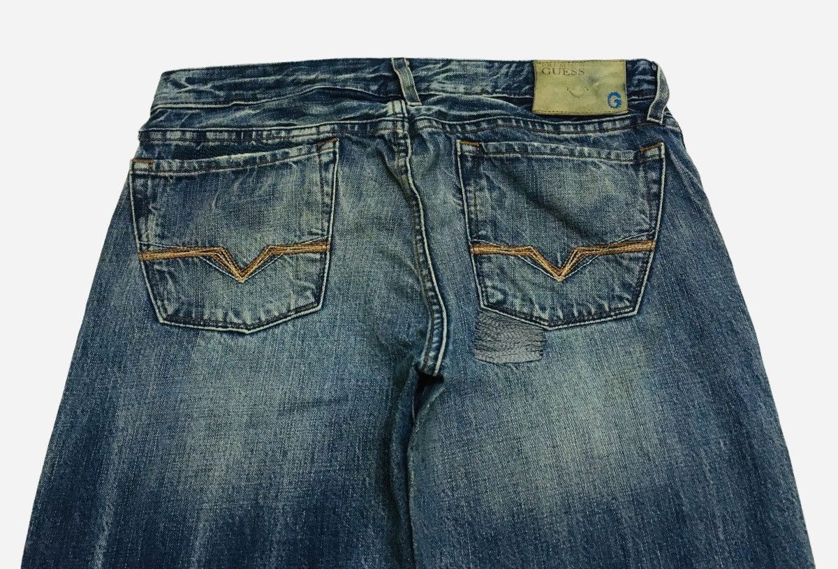 Guess Rare Design Vintage Brand Guess Flared Jeans 2000s Size US 32 / EU 48 - 4 Thumbnail