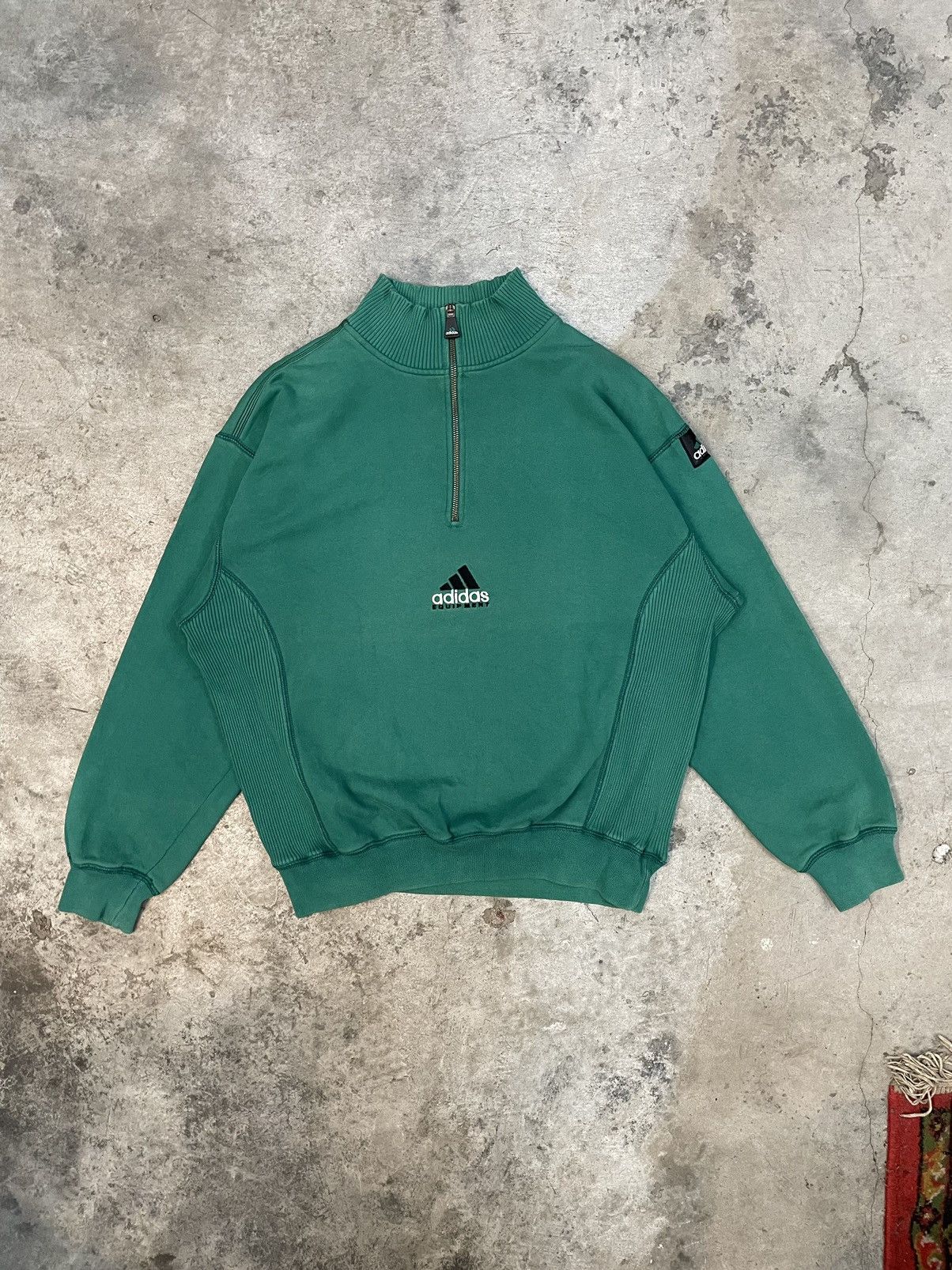 Vintage Adidas Equipment Half Zip Sweatshirt