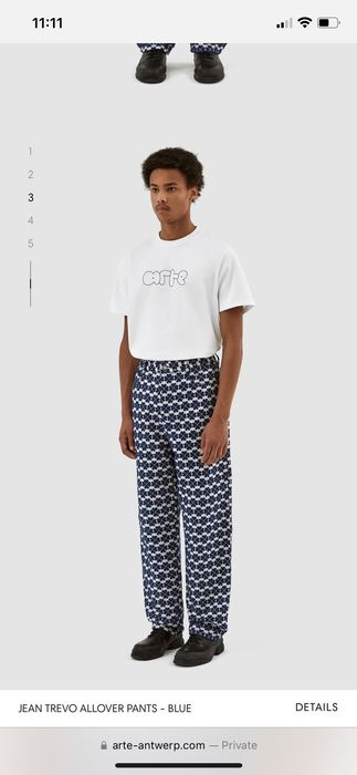 Arte Antwerp Arte All Over Pants Grailed