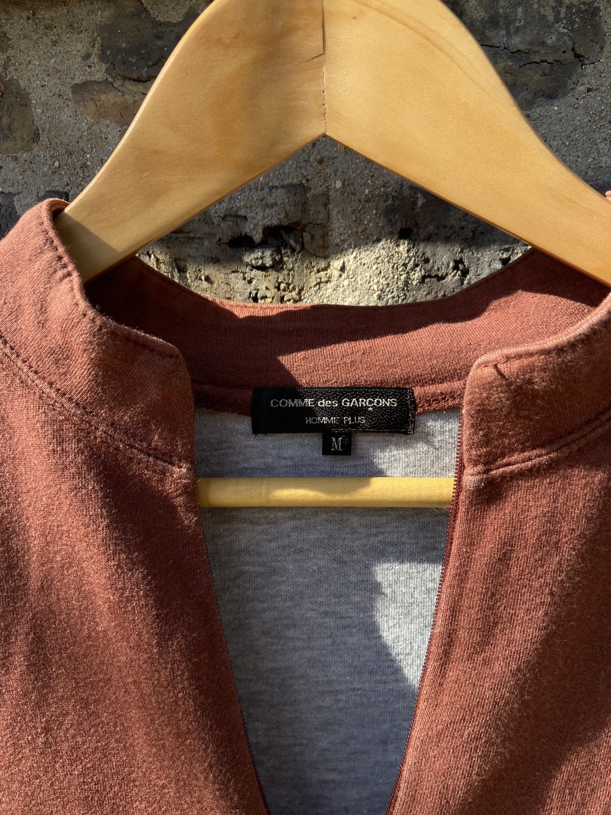 Comme des Garcons Homme Plus Quarter Zip Sweatshirt Size US M / EU 48-50 / 2 - 3 Thumbnail