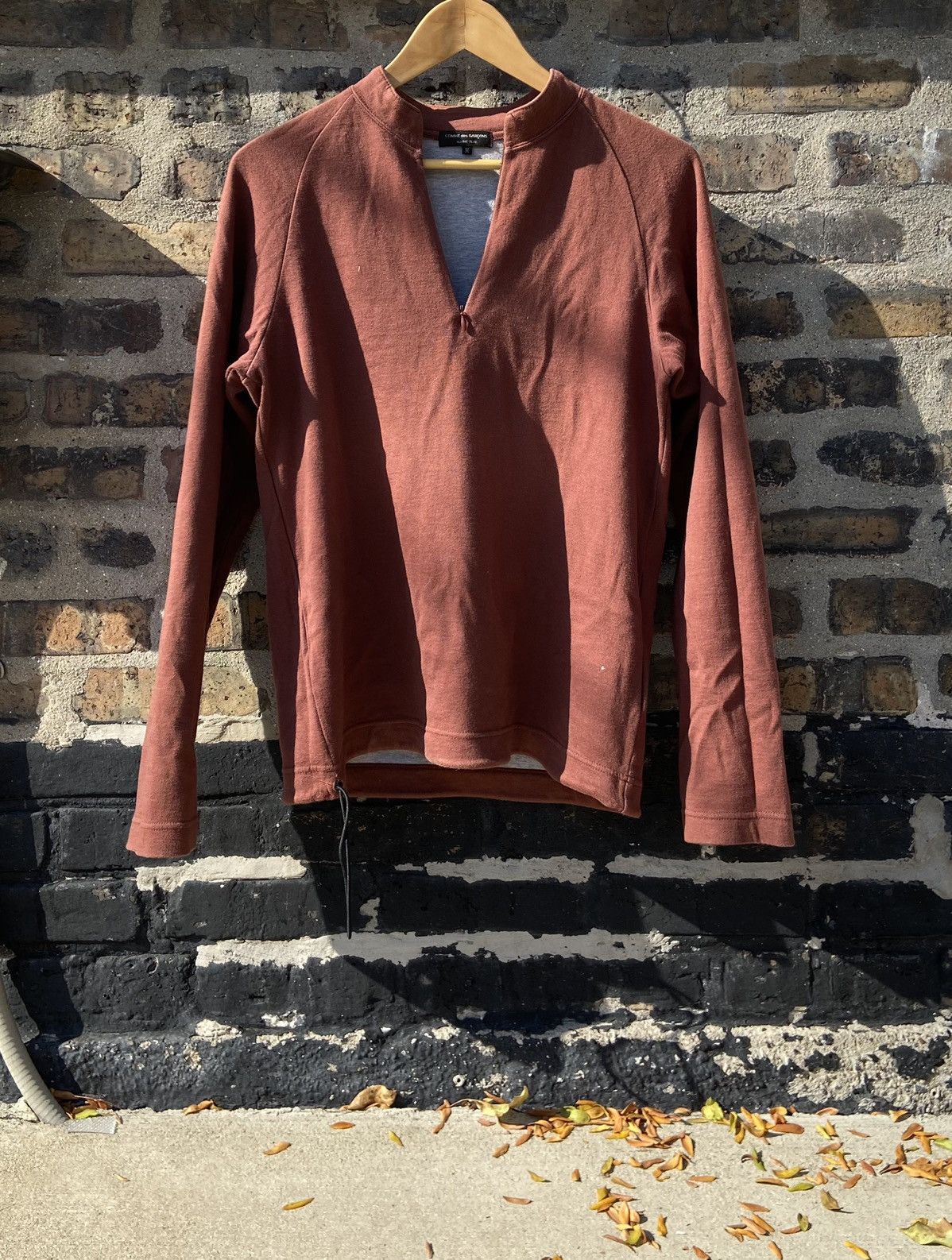 Comme des Garcons Homme Plus Quarter Zip Sweatshirt Size US M / EU 48-50 / 2 - 2 Thumbnail