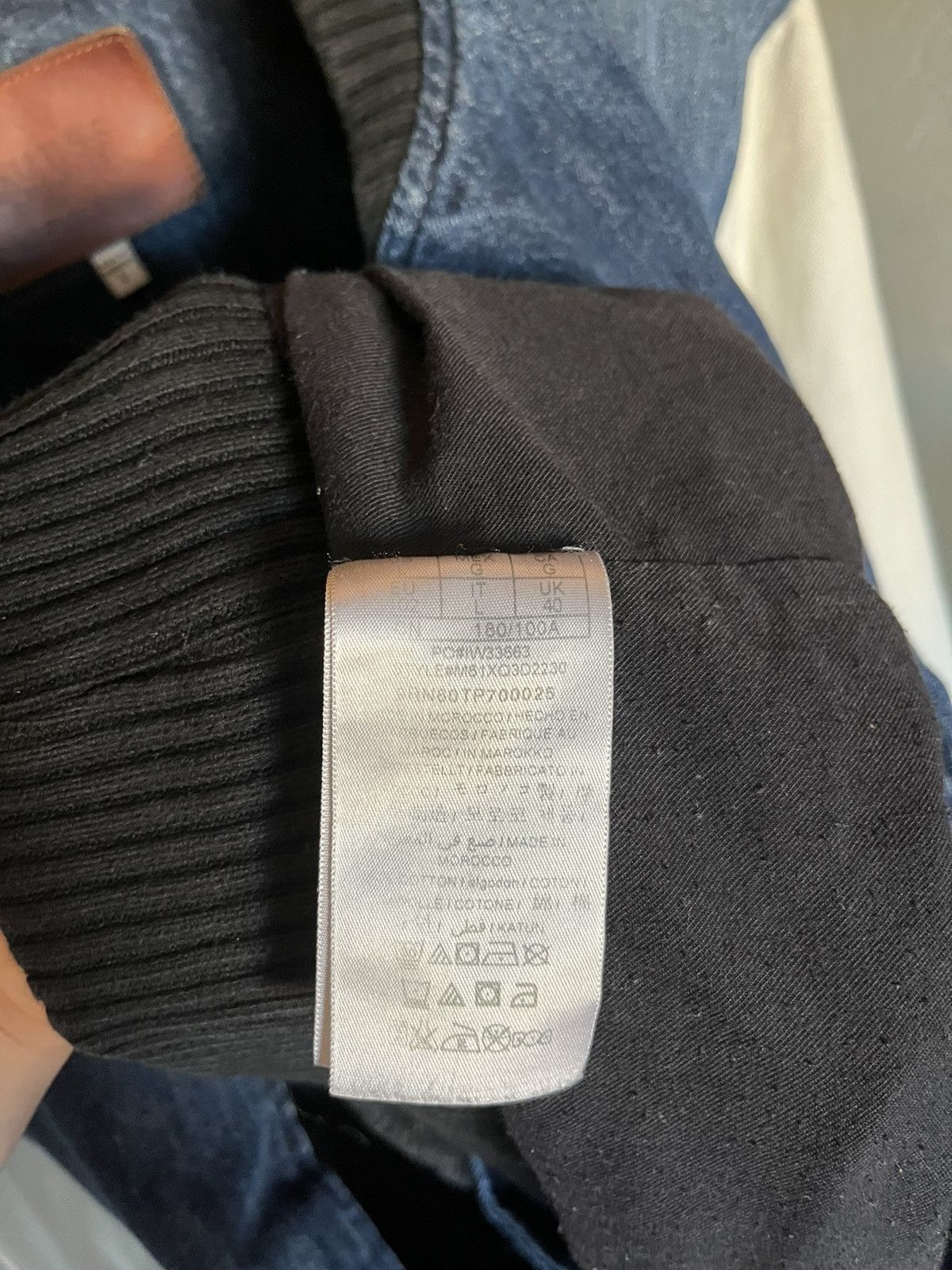 A$AP Rocky × Guess Guess x asap rocky denim varsity bomber Size US L / EU 52-54 / 3 - 5 Thumbnail