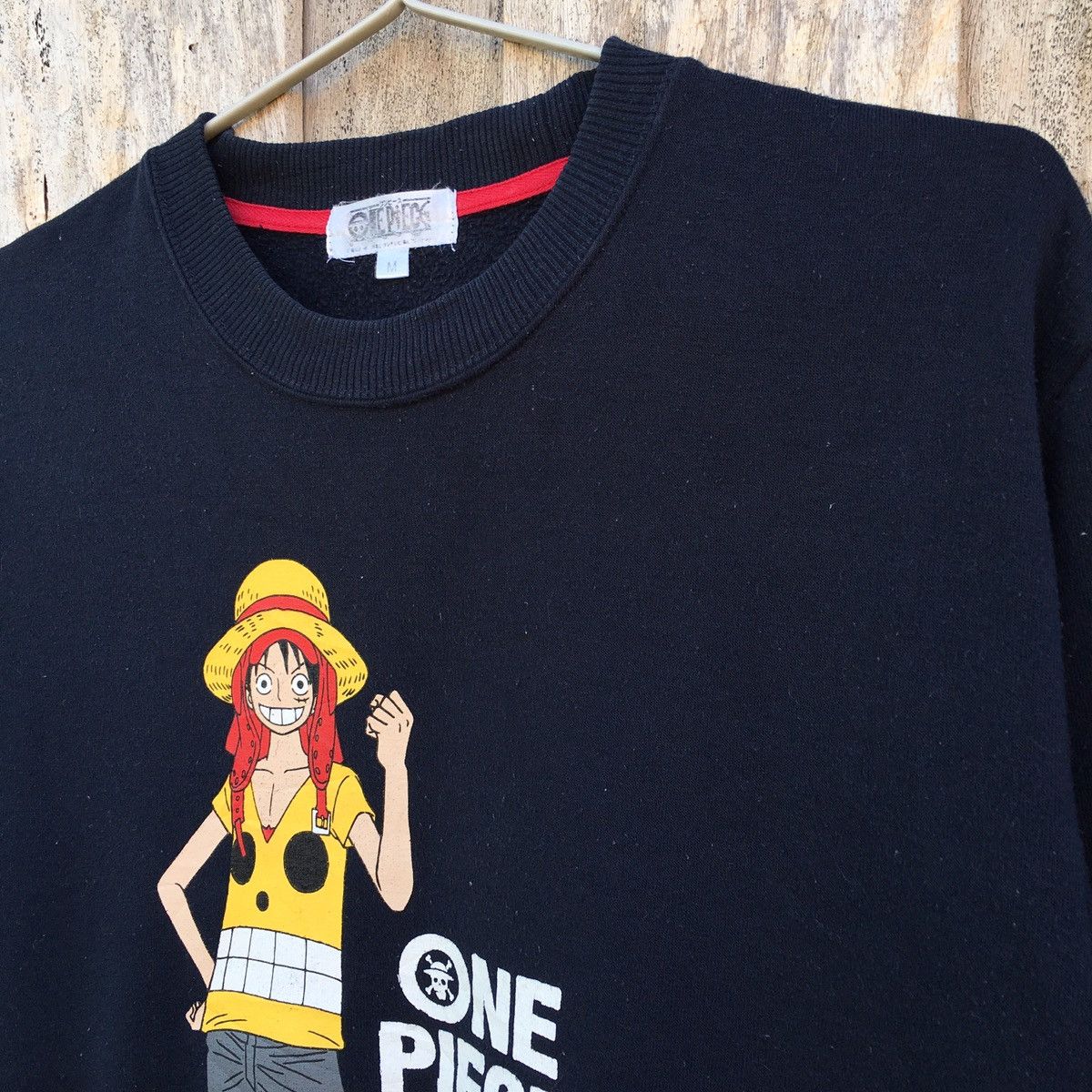 One Piece × Vintage Vintage One Piece Animated Crewneck Sweatshirt Big Print Size US M / EU 48-50 / 2 - 3 Thumbnail