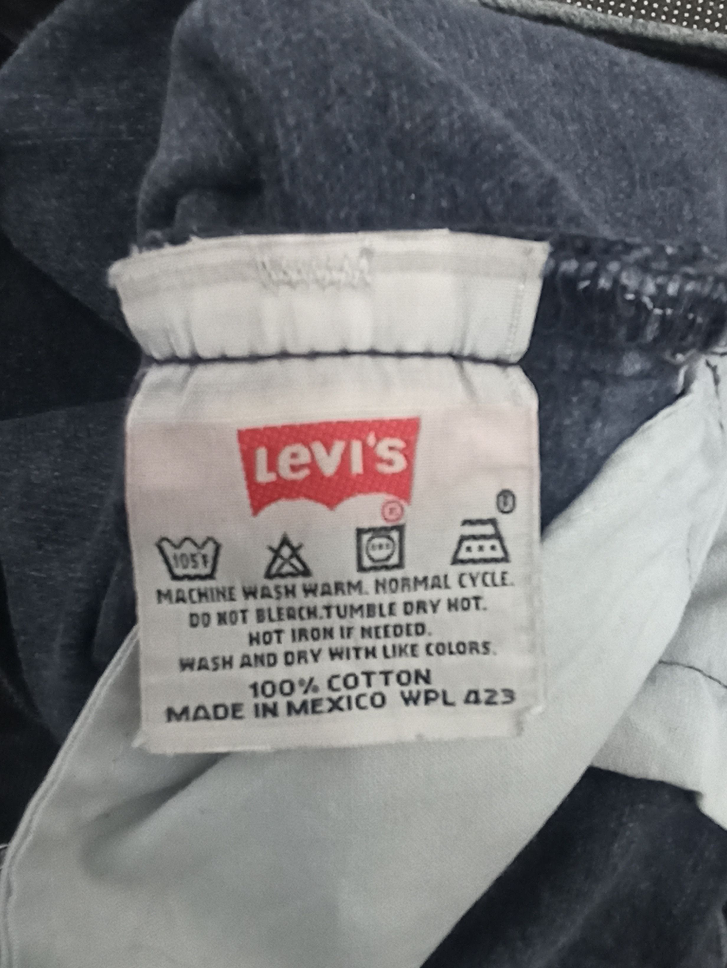 Jean × Levi's × Vintage VINTAGE LEVIS 501 BLACK JEANS -J286 Size US 36 / EU 52 - 5 Thumbnail