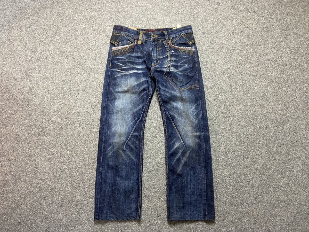Japanese Brand × Vintage Vintage Tough Jeansmith Kansu denim Pants Size US 32 / EU 48 - 12 Thumbnail