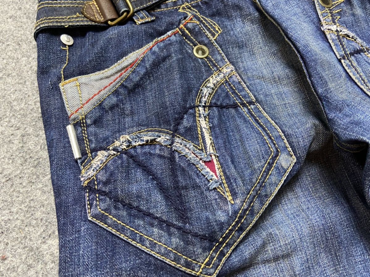Japanese Brand × Vintage Vintage Tough Jeansmith Kansu denim Pants Size US 32 / EU 48 - 6 Thumbnail