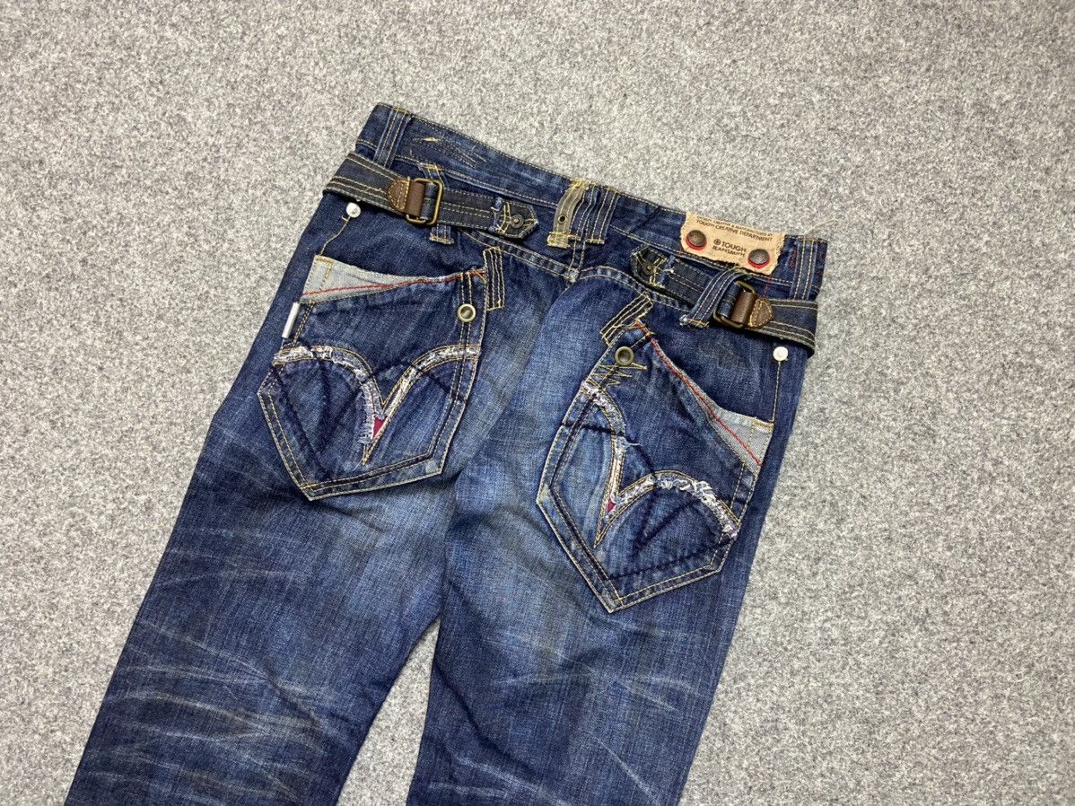 Japanese Brand × Vintage Vintage Tough Jeansmith Kansu denim Pants Size US 32 / EU 48 - 3 Thumbnail
