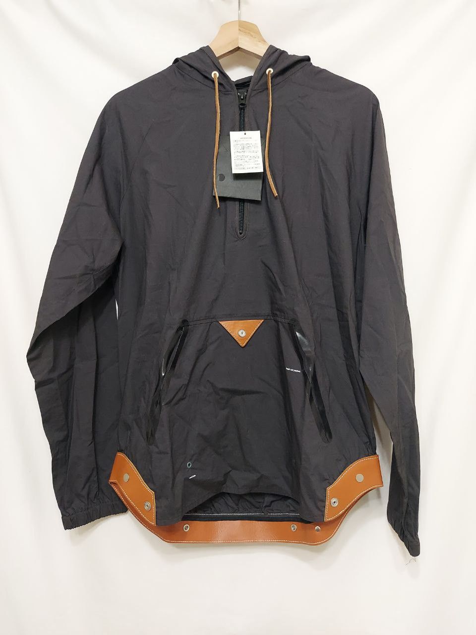 Undercover SS10 Anorak Leather Trim Jacket | Grailed