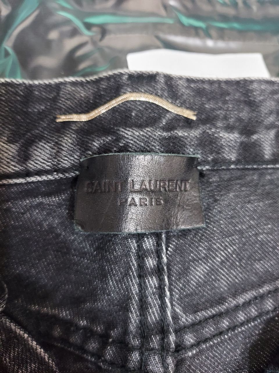 Saint Laurent Paris Embroidery Logo D14 Jeans Size US 30 / EU 46 - 3 Thumbnail