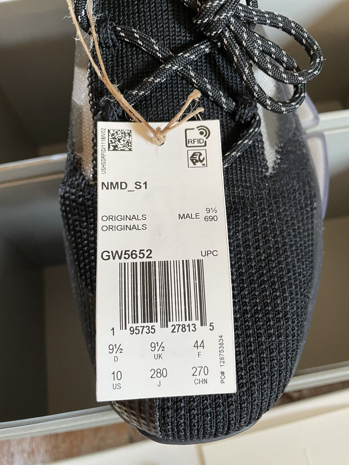 Adidas NMD S1 Black Size US 10 / EU 43 - 6 Thumbnail