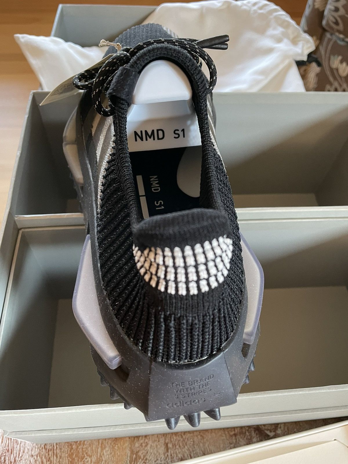 Adidas NMD S1 Black Size US 10 / EU 43 - 5 Thumbnail