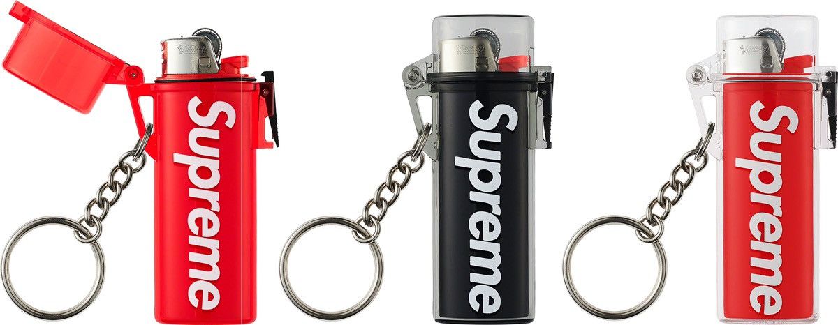 Supreme SS20 Supreme Waterproof Lighter Case Keychain Red Box Logo Size ONE SIZE - 8 Thumbnail
