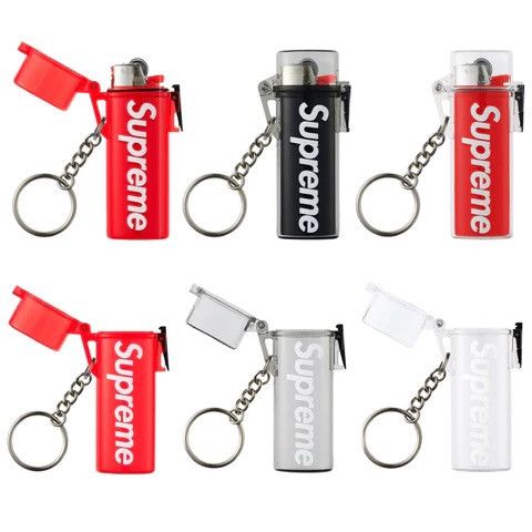 Supreme SS20 Supreme Waterproof Lighter Case Keychain Red Box Logo Size ONE SIZE - 7 Thumbnail
