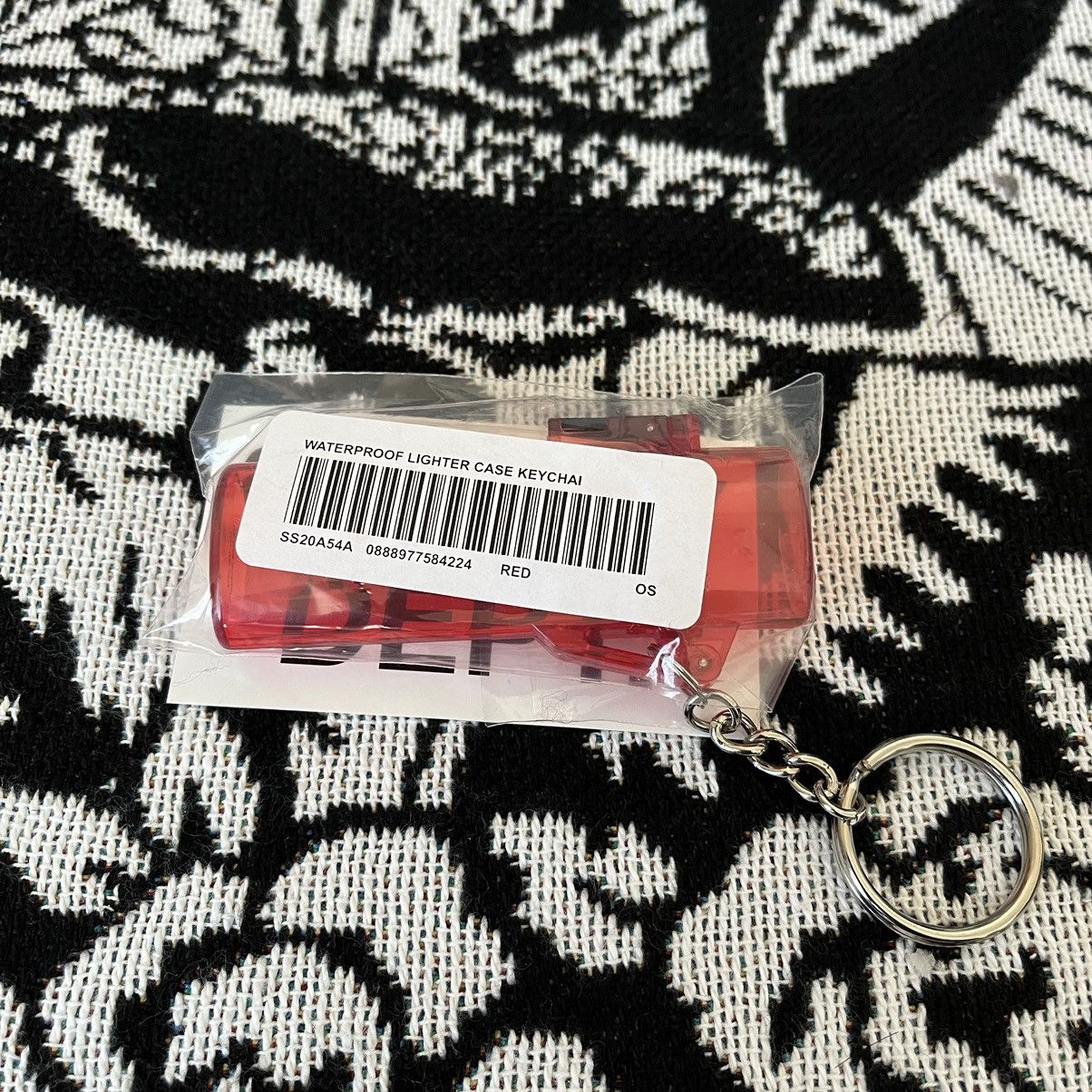 Supreme SS20 Supreme Waterproof Lighter Case Keychain Red Box Logo Size ONE SIZE - 4 Thumbnail