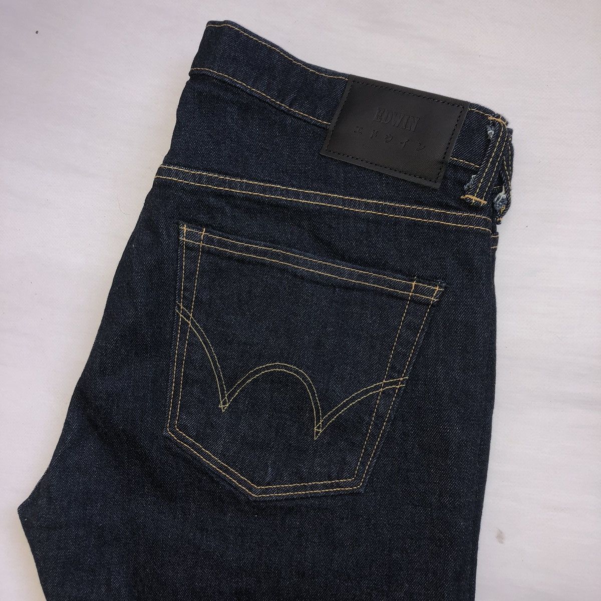 Edwin × Japanese Brand × Vintage Edwin ed32S Japan Denim Jeans Size US 33 - 1 Thumbnail