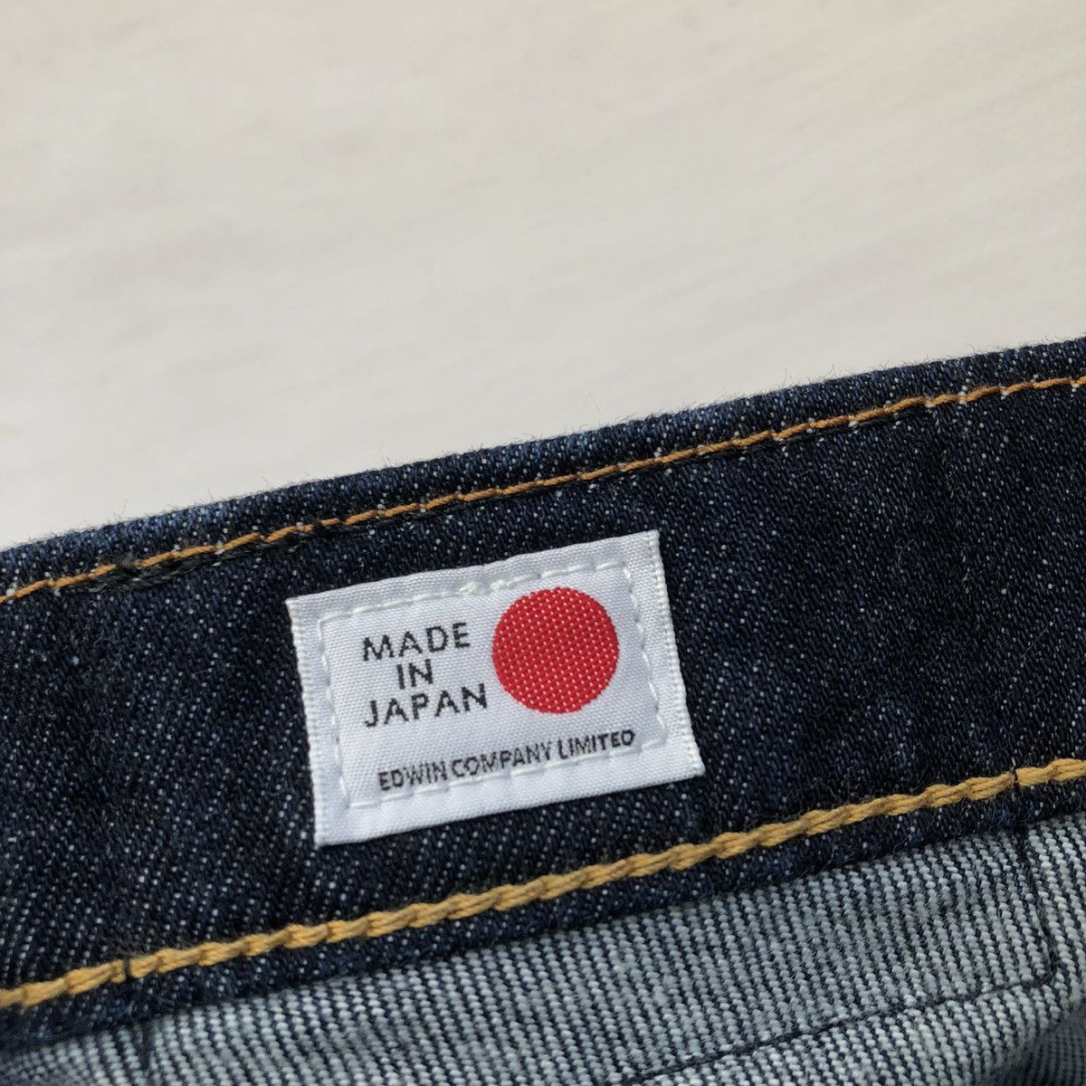 Edwin × Japanese Brand × Vintage Edwin ed32S Japan Denim Jeans Size US 33 - 7 Thumbnail