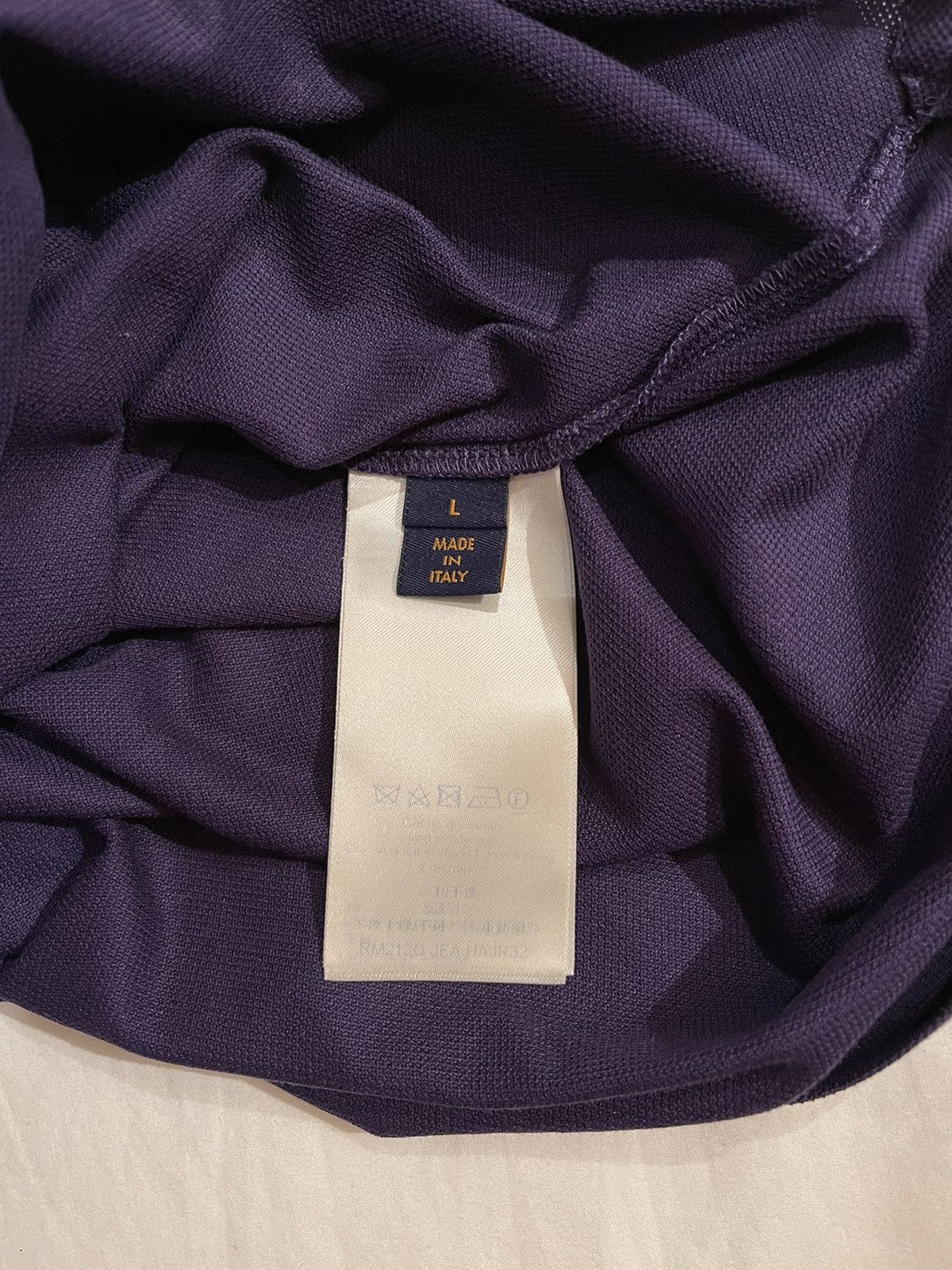 Louis Vuitton Louis Vuitton blue/purple Classic Polo Size US L / EU 52-54 / 3 - 4 Thumbnail