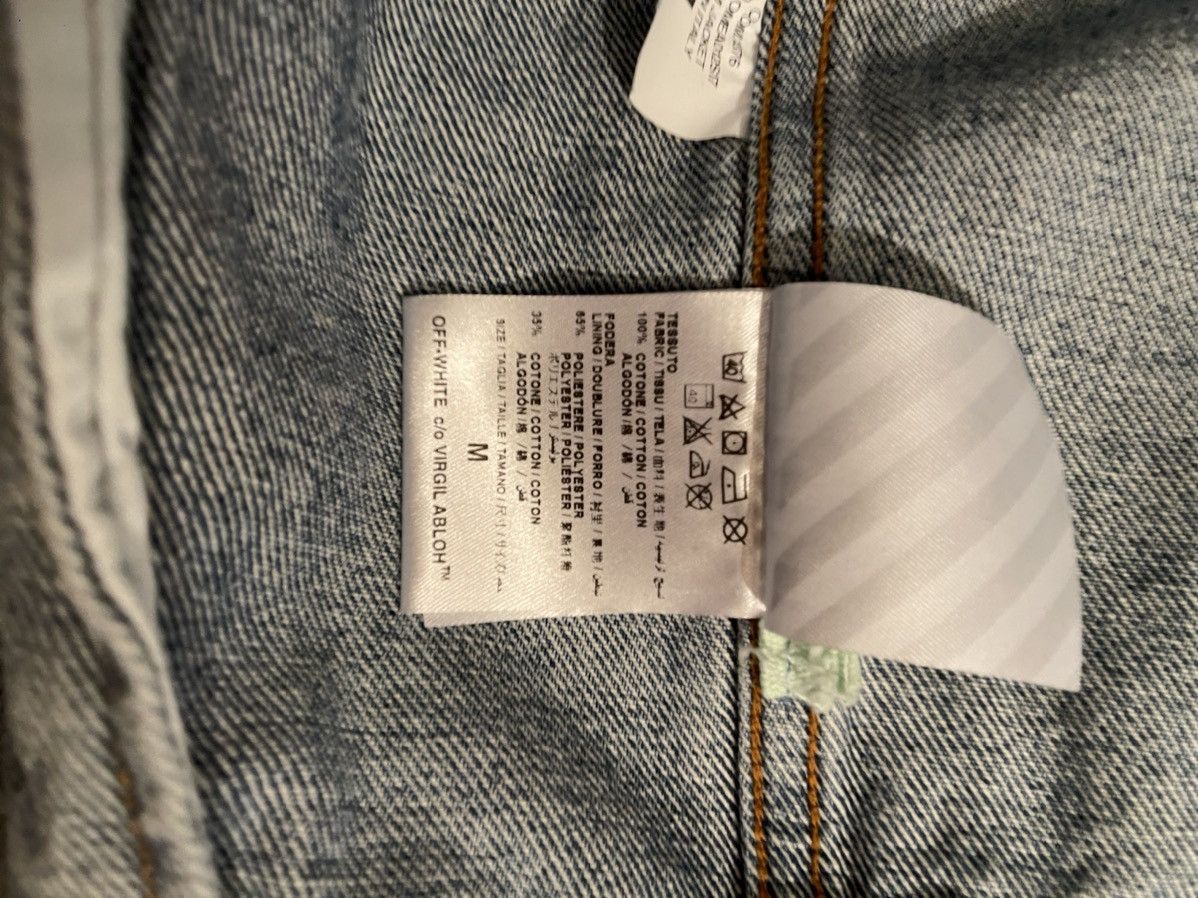 Off-White Off-White ‘spray paint’ Denim Jacket Size US M / EU 48-50 / 2 - 5 Thumbnail
