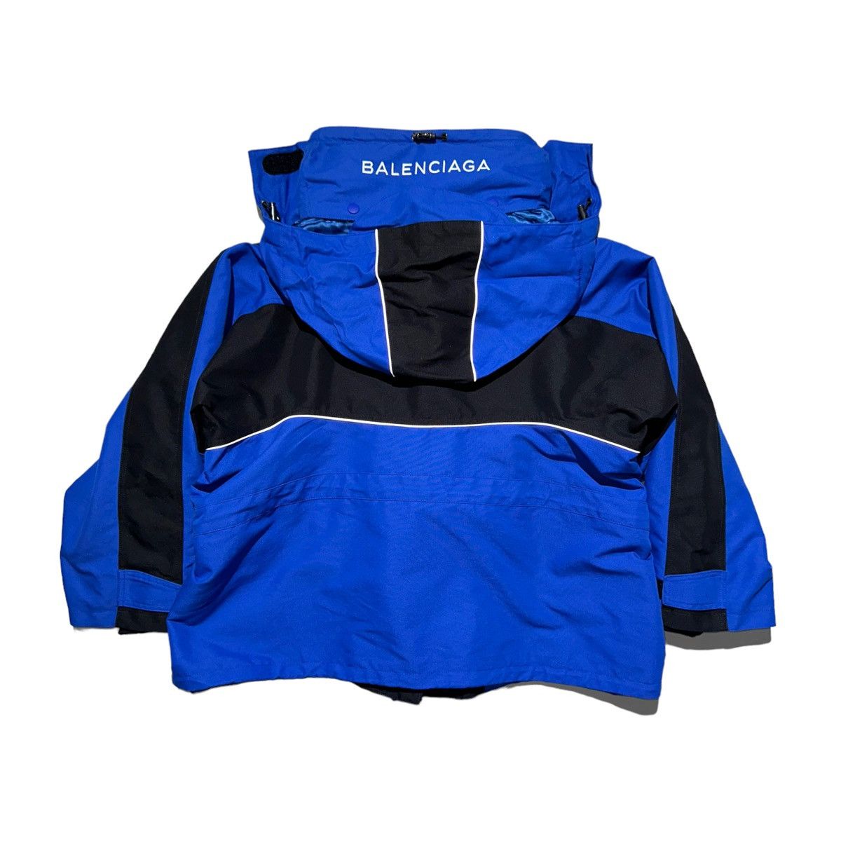 Balenciaga Runway Swing Parka FW16 with backpack strap | Grailed