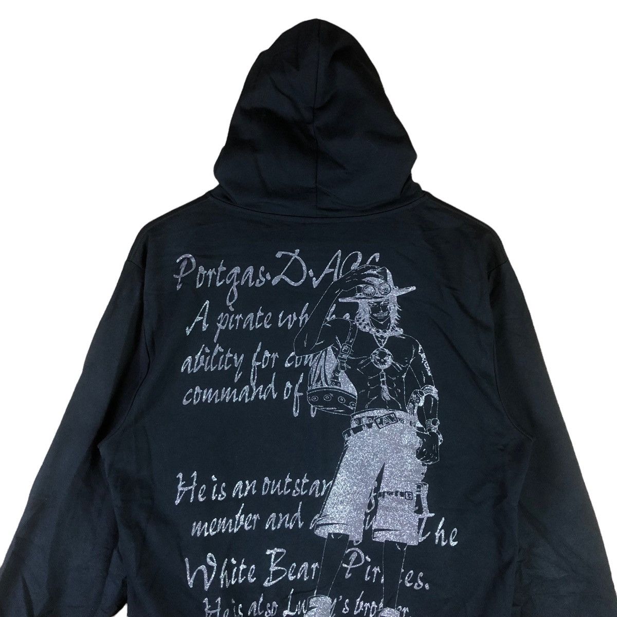 Anime × One Piece Vintage Hoodie One Piece Big Logo Full Zipper Pullover Size US M / EU 48-50 / 2 - 7 Thumbnail