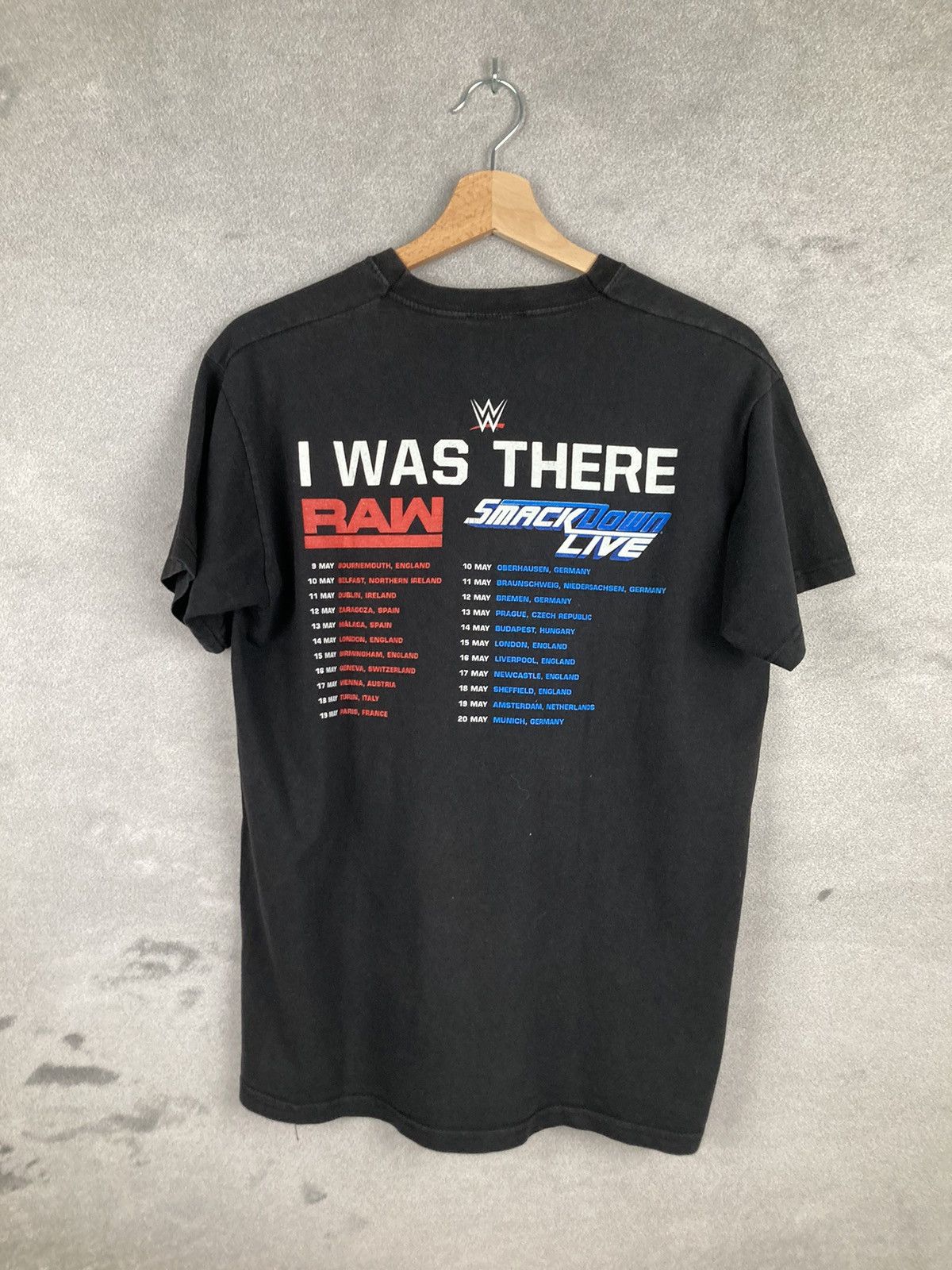 Vintage Vintage WWE Wrestling Smack Down Live Y2K Graphic Size US S / EU 44-46 / 1 - 4 Thumbnail