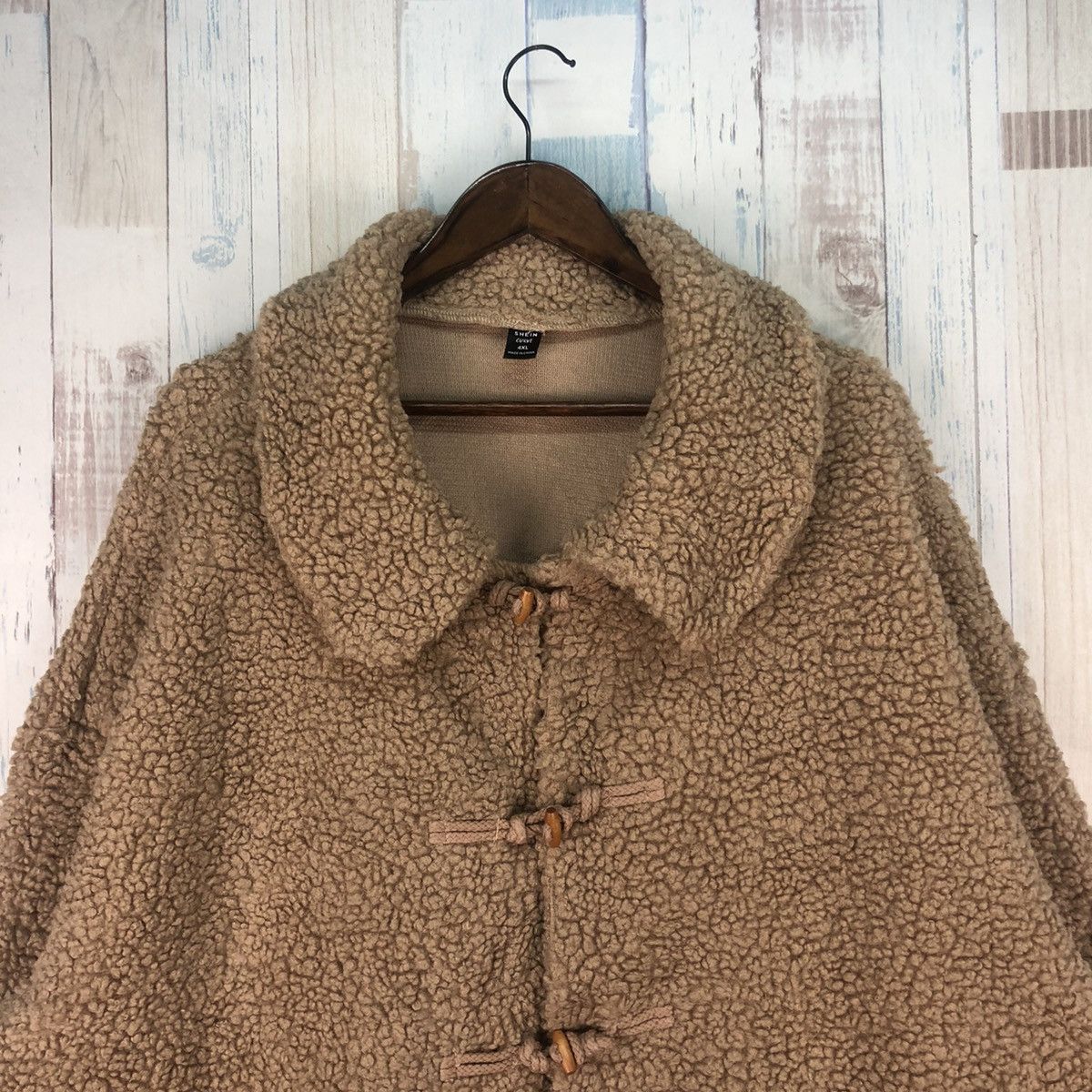 Japanese Brand × Vintage Japanese Brand Shein Curve Sherpa Jacket Size US XXL / EU 58 / 5 - 3 Thumbnail