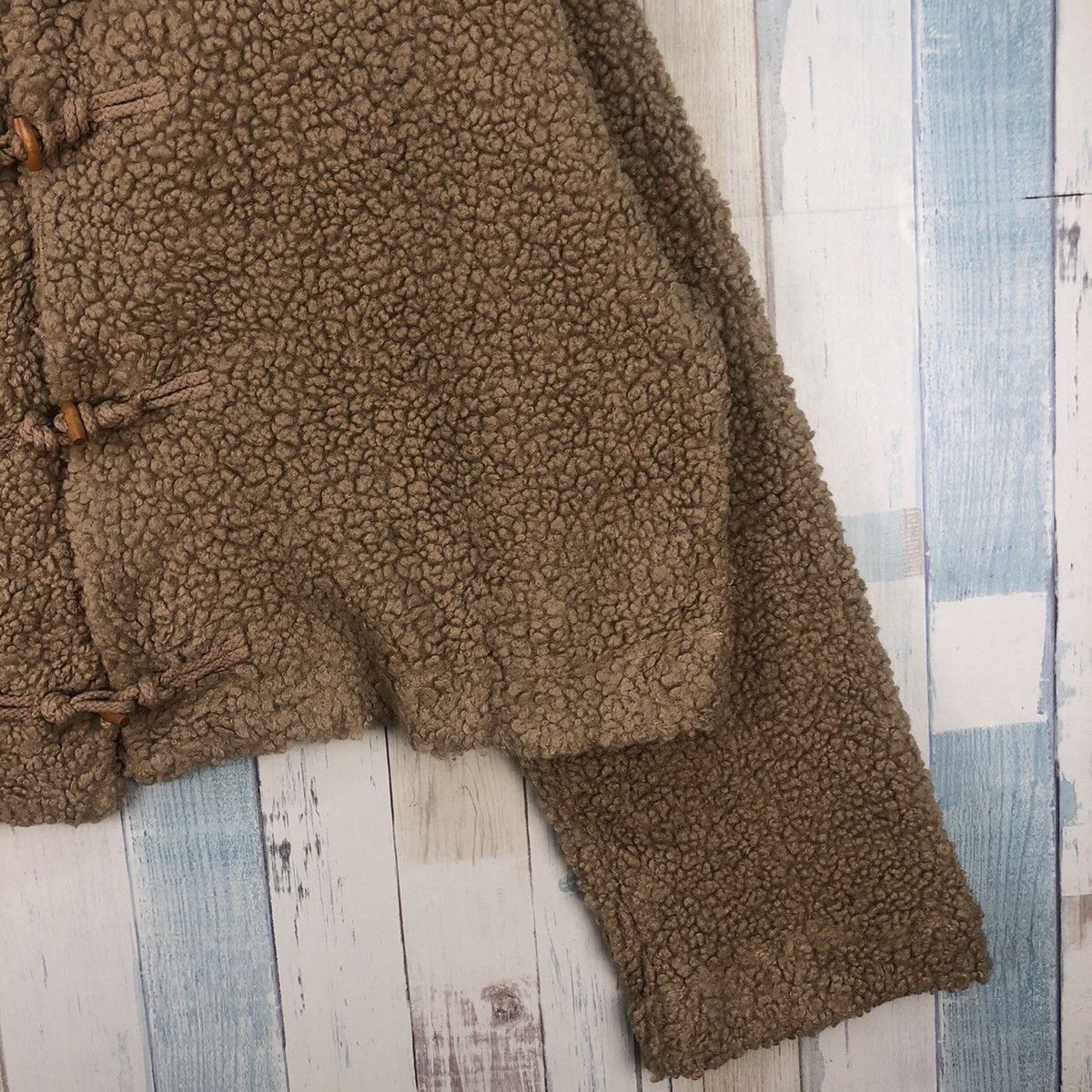 Japanese Brand × Vintage Japanese Brand Shein Curve Sherpa Jacket Size US XXL / EU 58 / 5 - 6 Thumbnail
