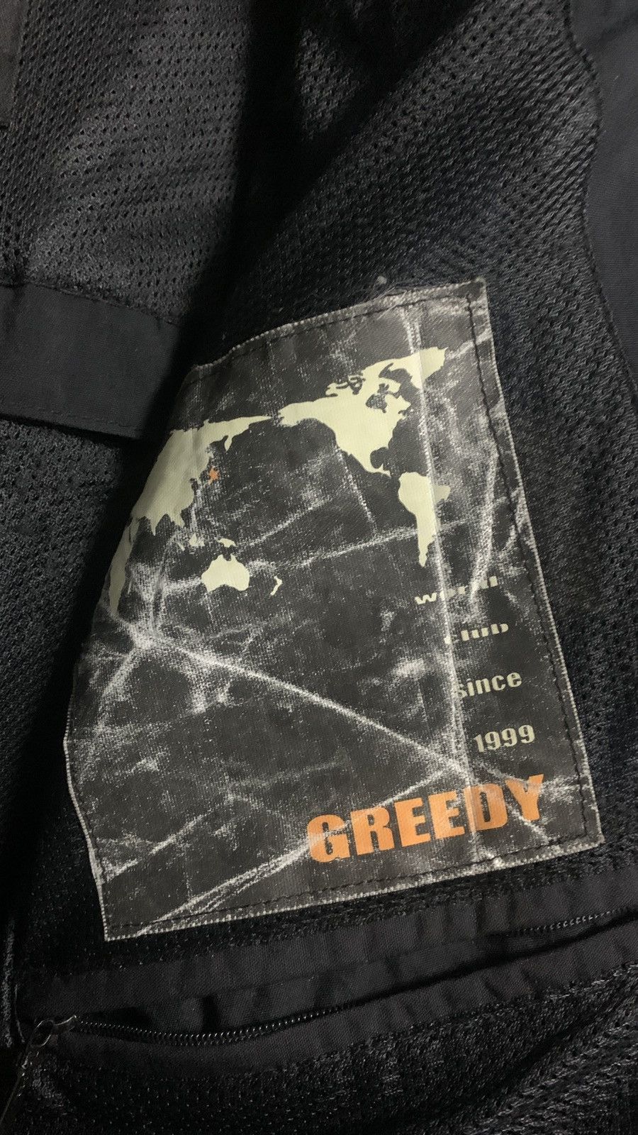 Japanese Brand VINTAGE GREEDY MOTORSPORT RACING GEAR SAFETY JACKET Size US L / EU 52-54 / 3 - 12 Thumbnail