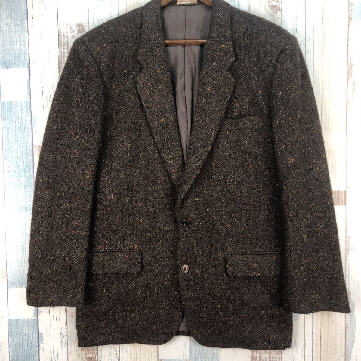 Designer × Vintage Vintage Place des Vosges Homme Wool Blazer Size US L / EU 52-54 / 3 - 5 Thumbnail