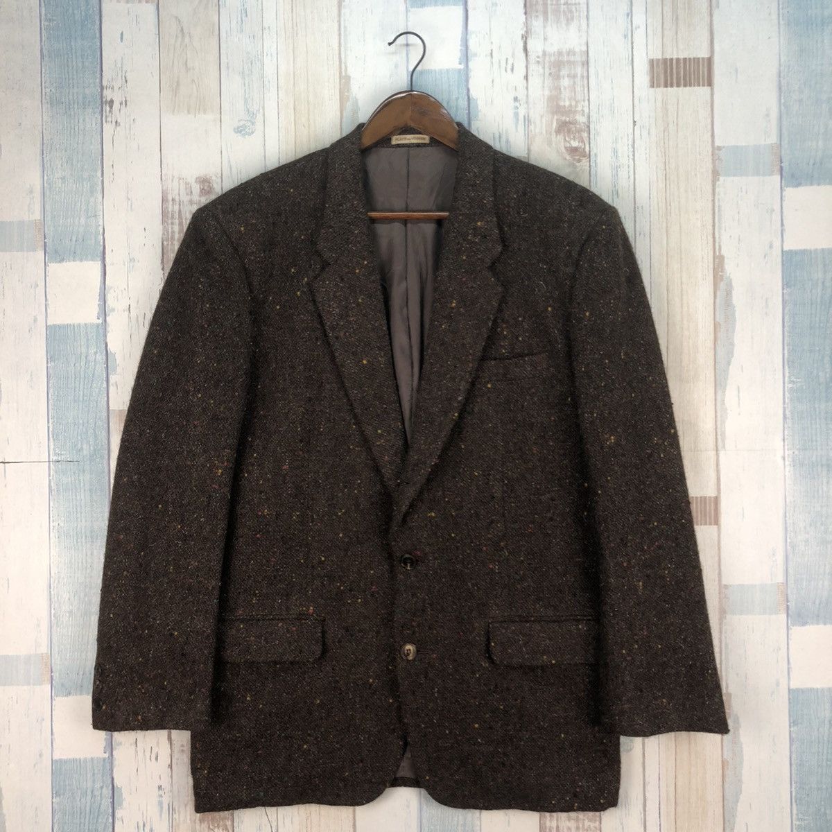 Designer × Vintage Vintage Place des Vosges Homme Wool Blazer Size US L / EU 52-54 / 3 - 1 Thumbnail